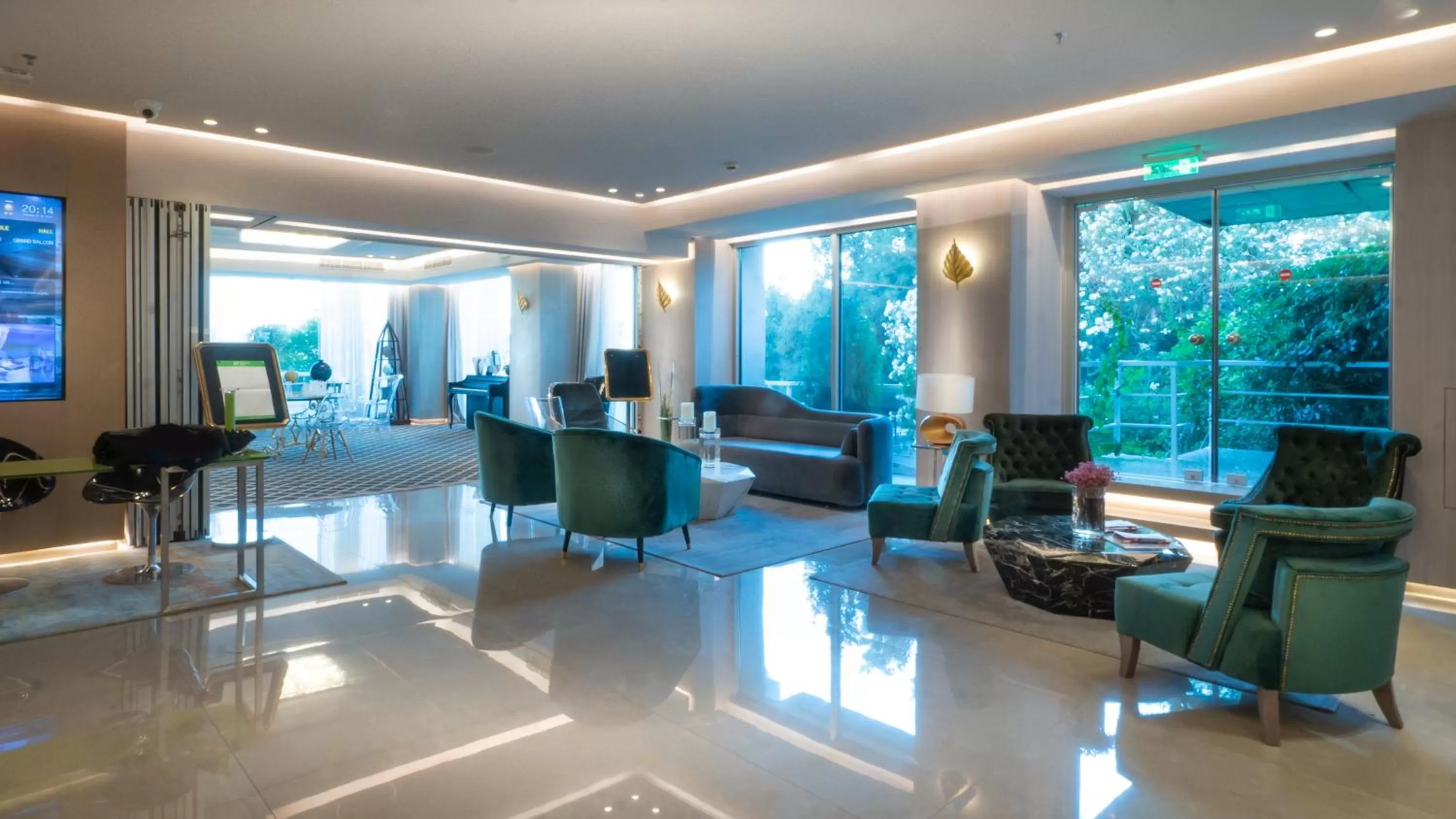 Lobby or reception in St George Lycabettus Lifestyle Hotel