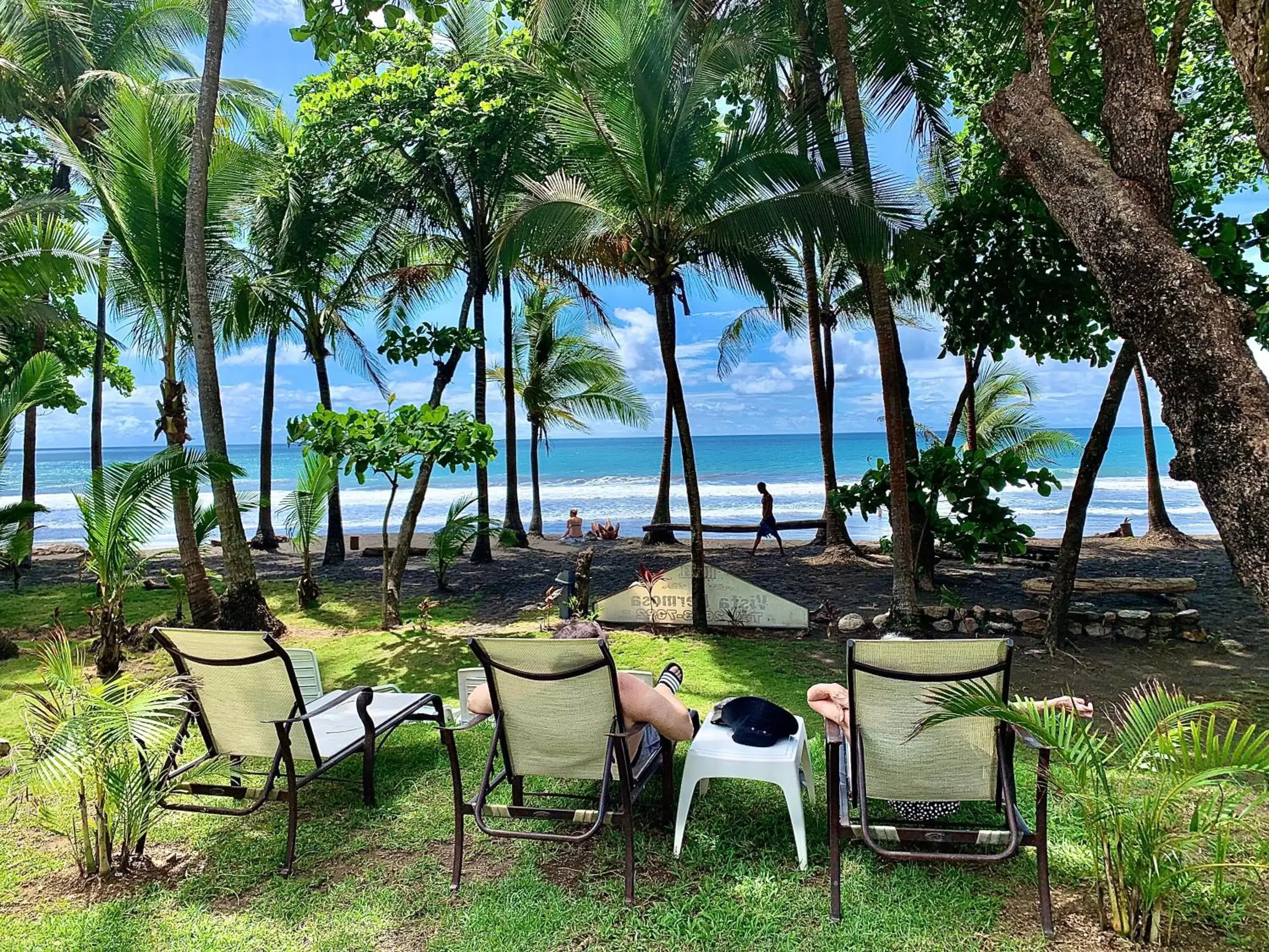 Patio in Hotel Beachfront Vista Hermosa