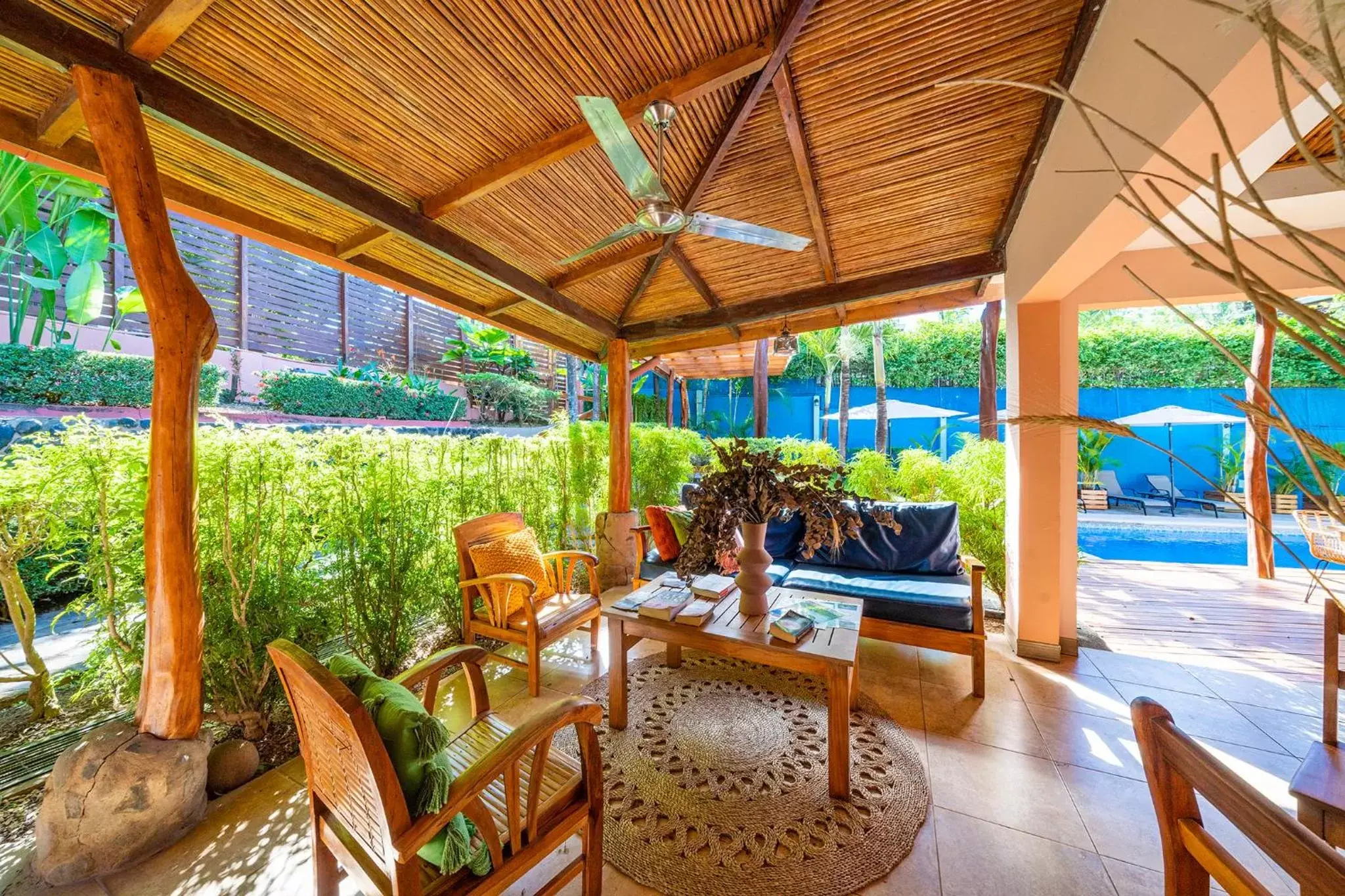 Seating area in Hotel Arco Iris