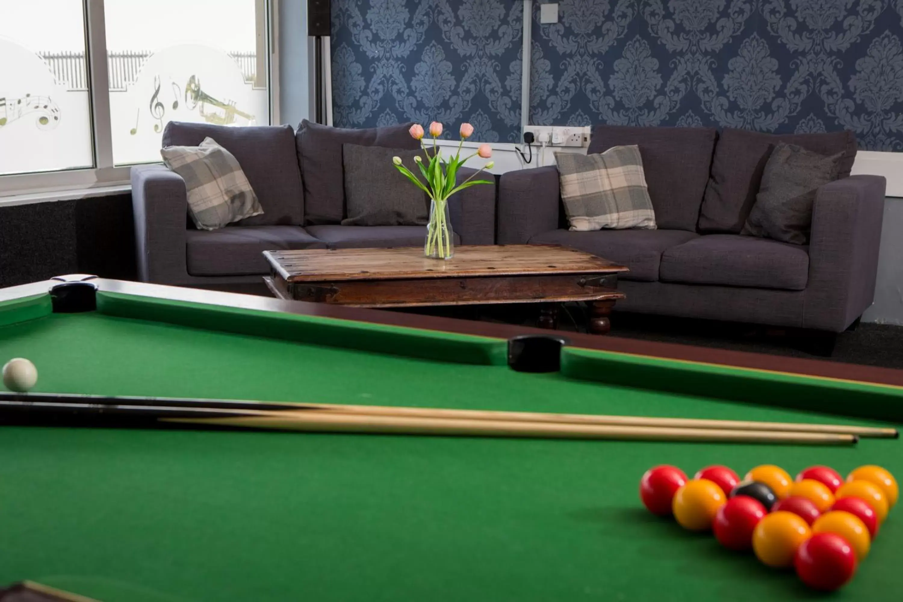 Dining area, Billiards in Allseasons Hotel