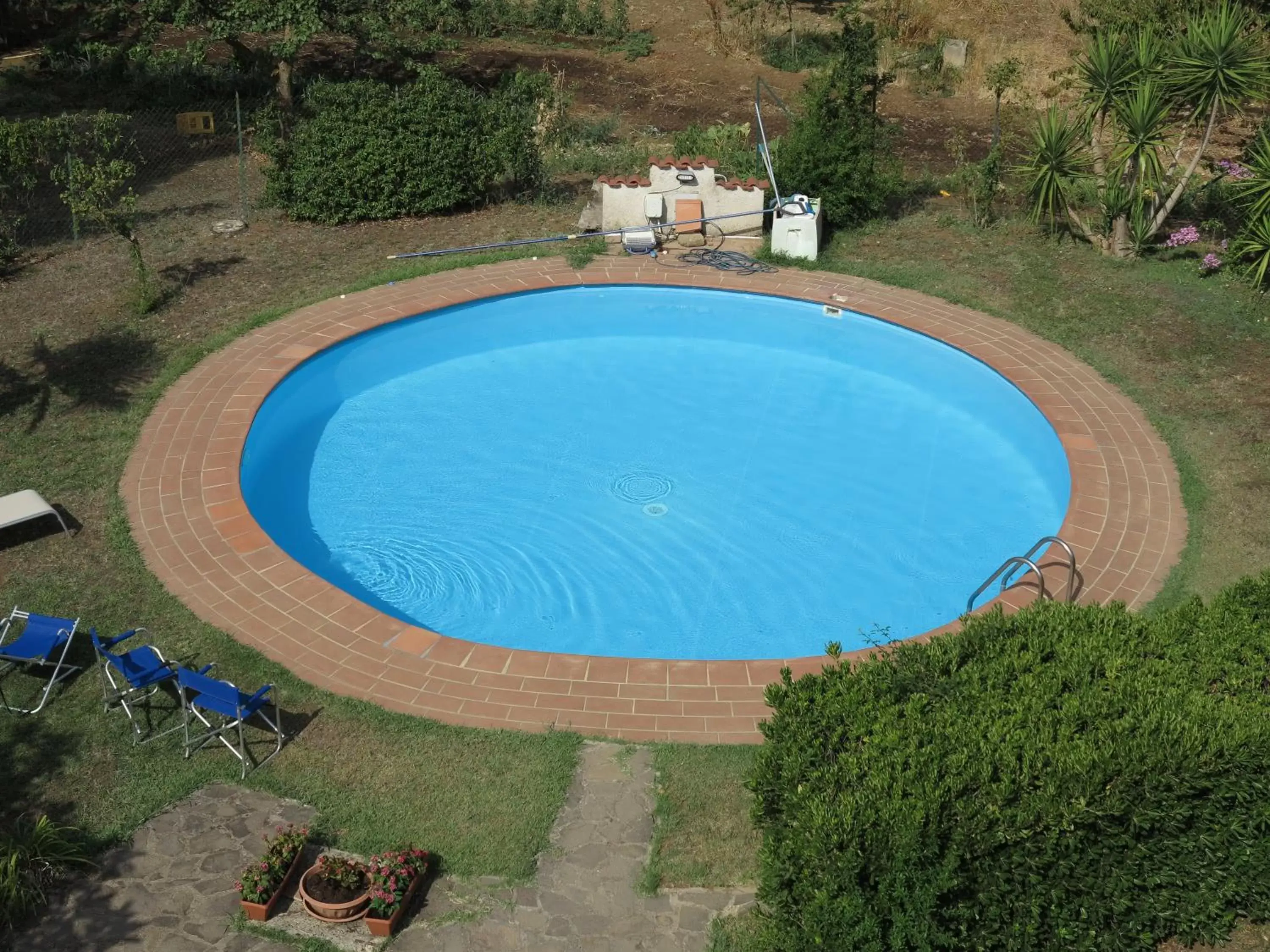 Bird's eye view, Pool View in BiancoCancello