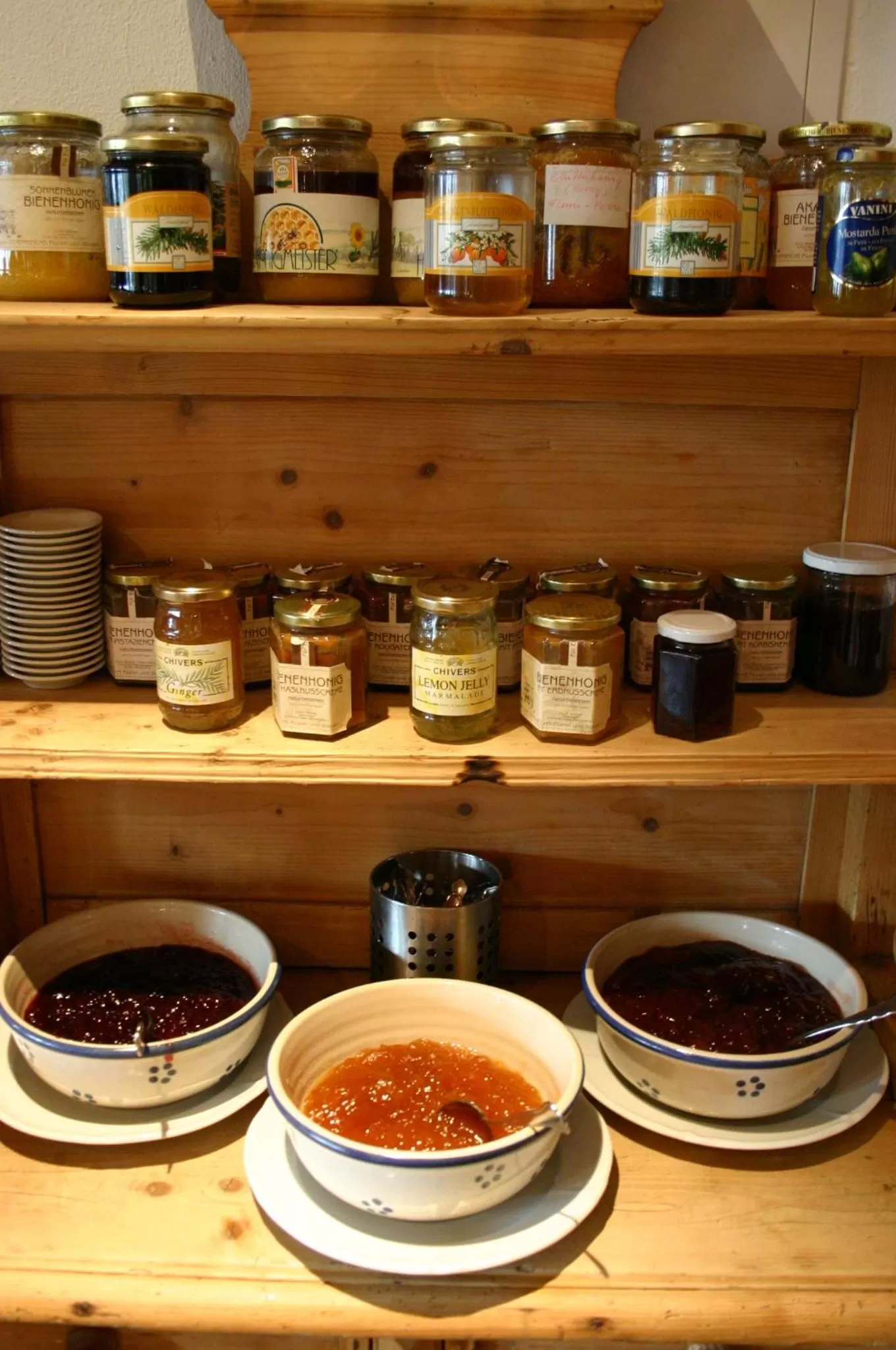 Buffet breakfast in Hotel Stadt Wien