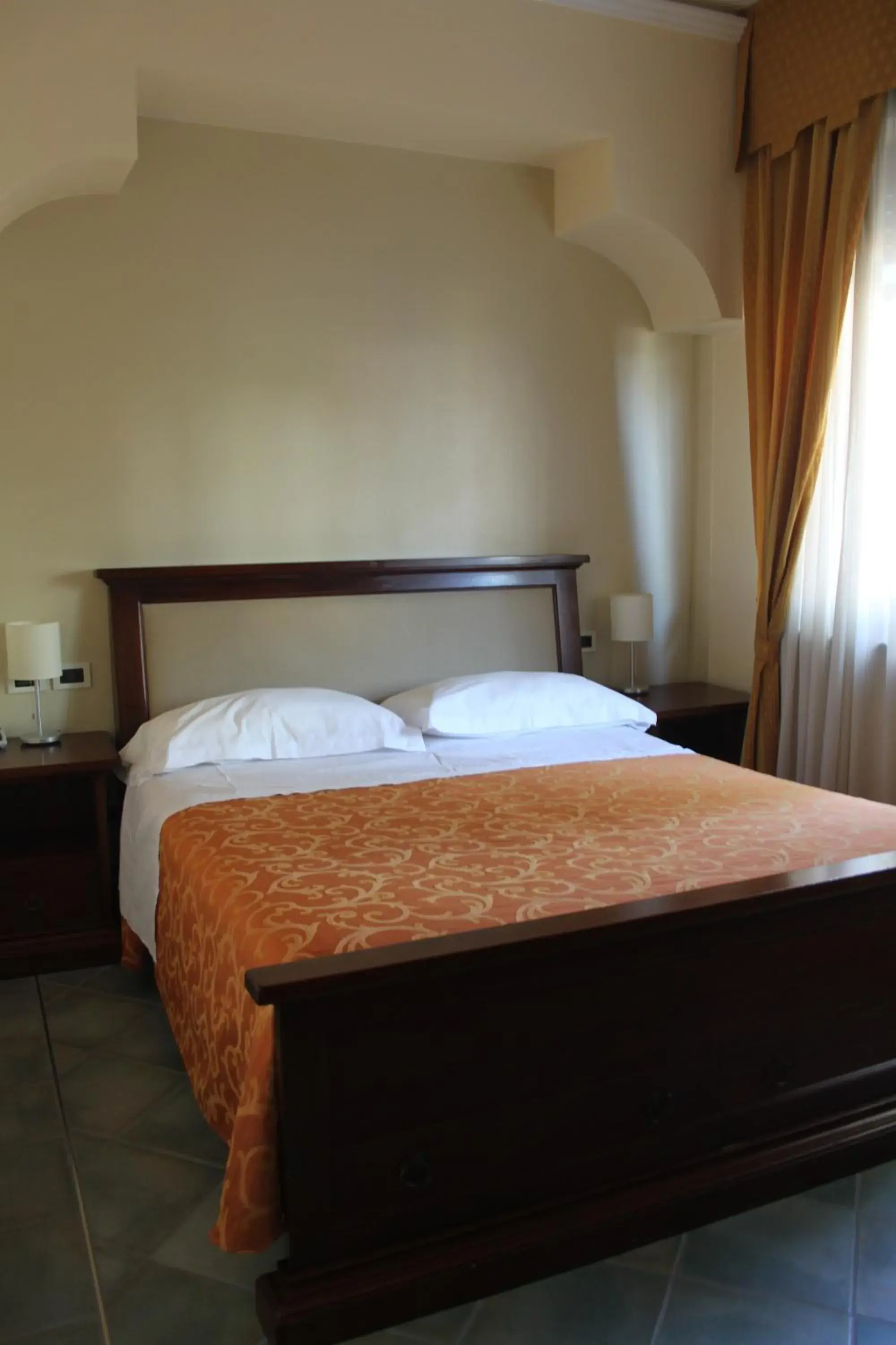 Bed in Hotel Girasole