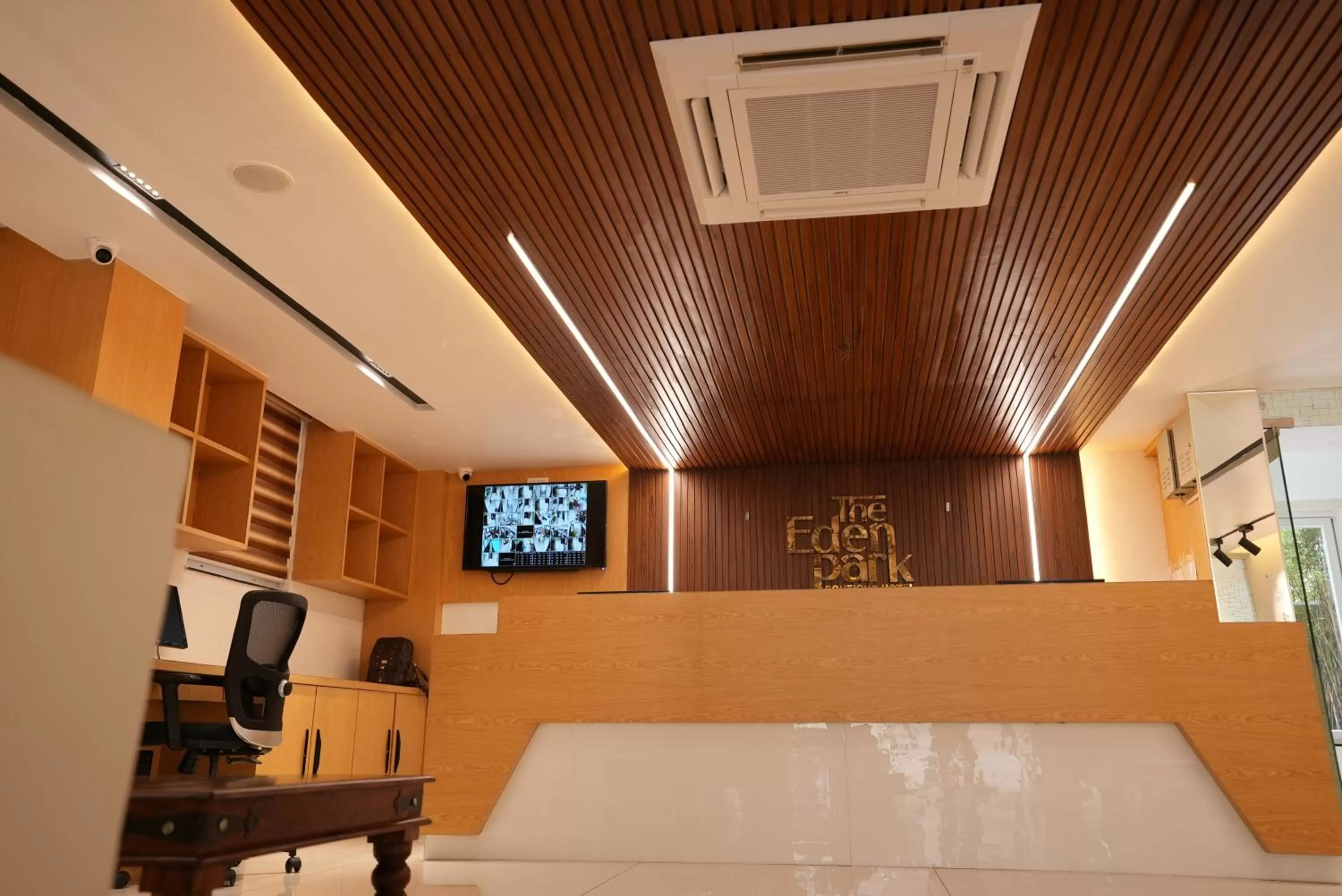 TV and multimedia in Eden Park Boutique Hotel