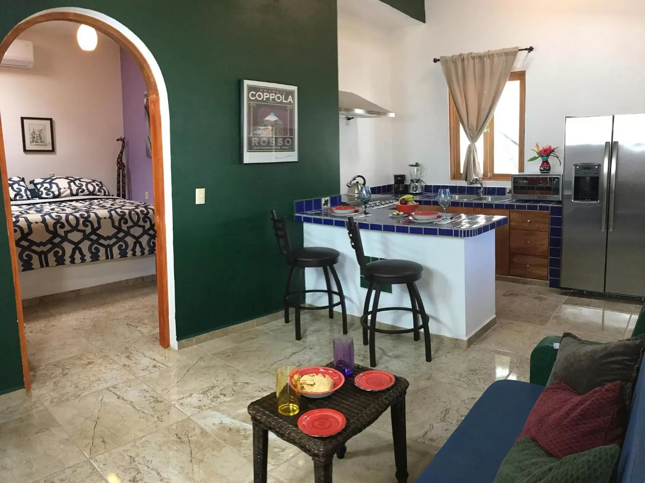 Kitchen or kitchenette, Dining Area in Hacienda Escondida Puerto Vallarta