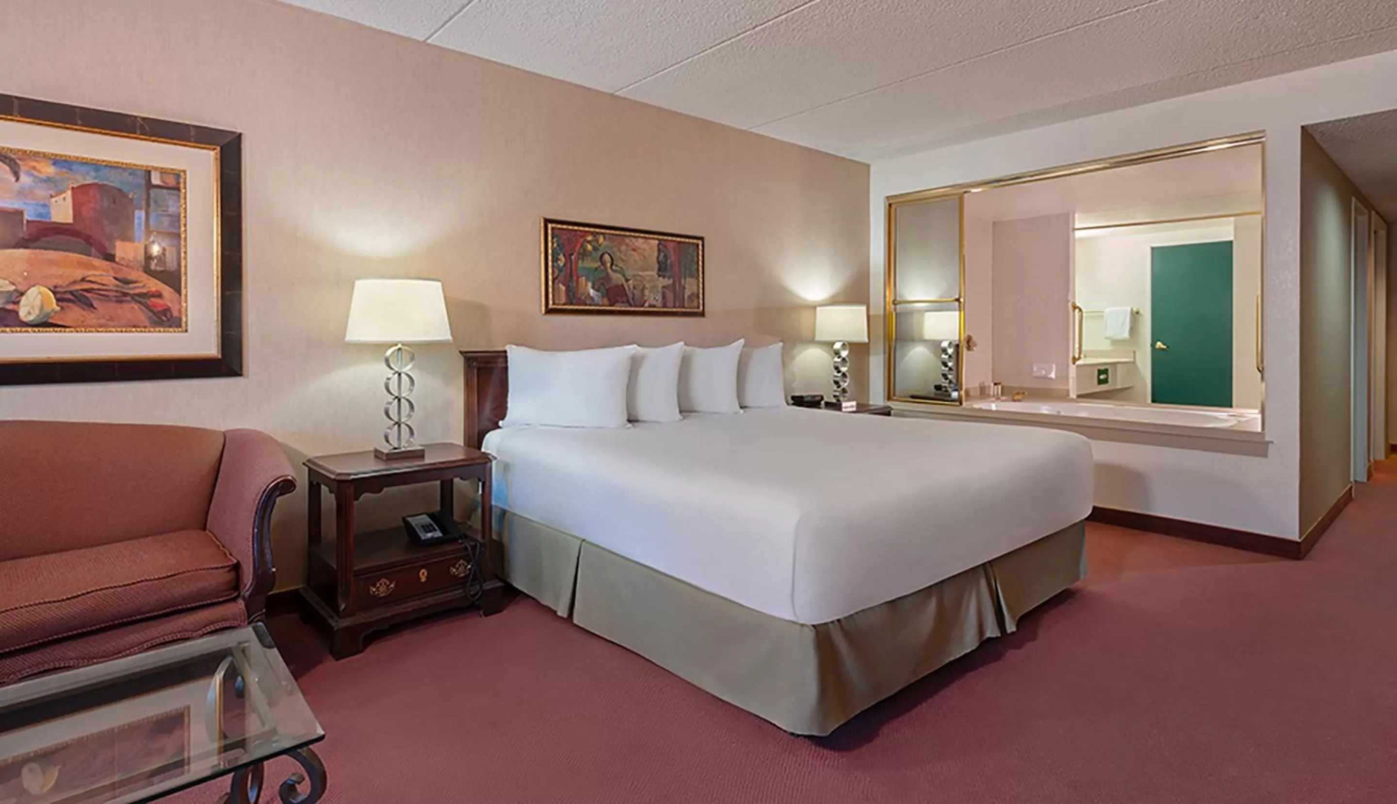 Bed in Tropicana Laughlin, A Caesars Destination