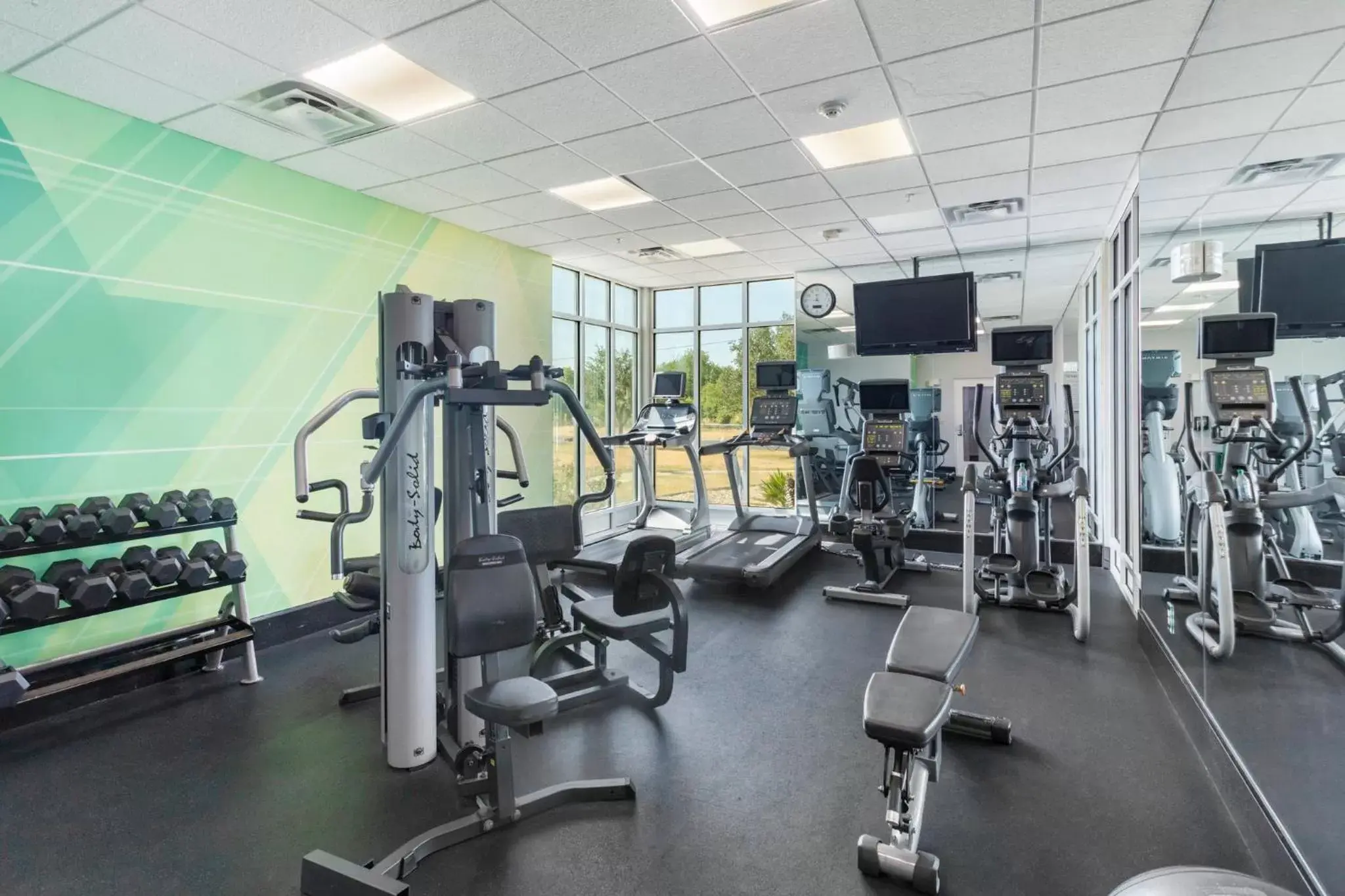 Fitness centre/facilities, Fitness Center/Facilities in Holiday Inn Hotel & Suites Waco Northwest, an IHG Hotel