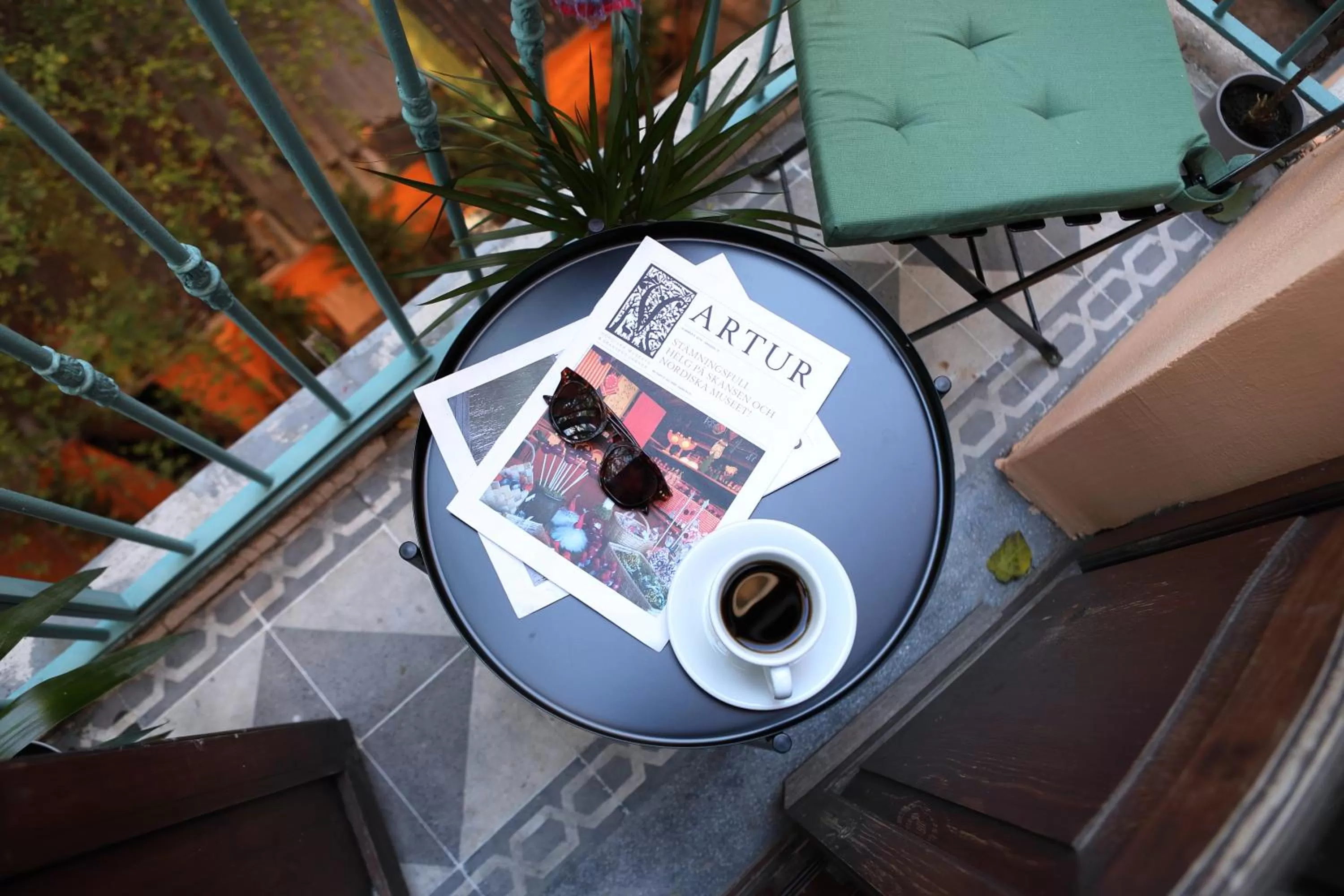 Balcony/Terrace in House MOLA Galata