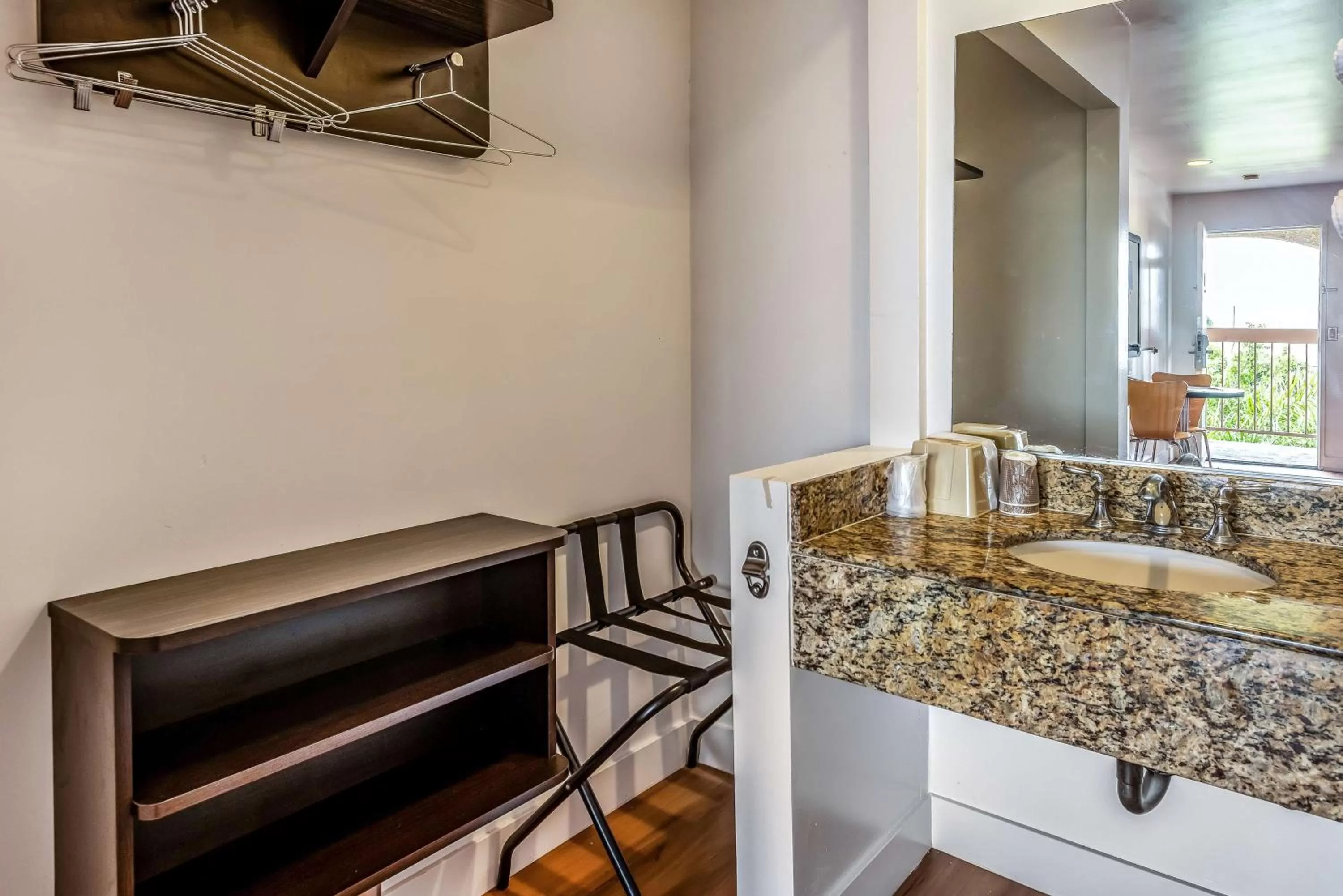 Queen Room - Disability Access - Roll in Shower in Motel 6-Gardena, CA - South