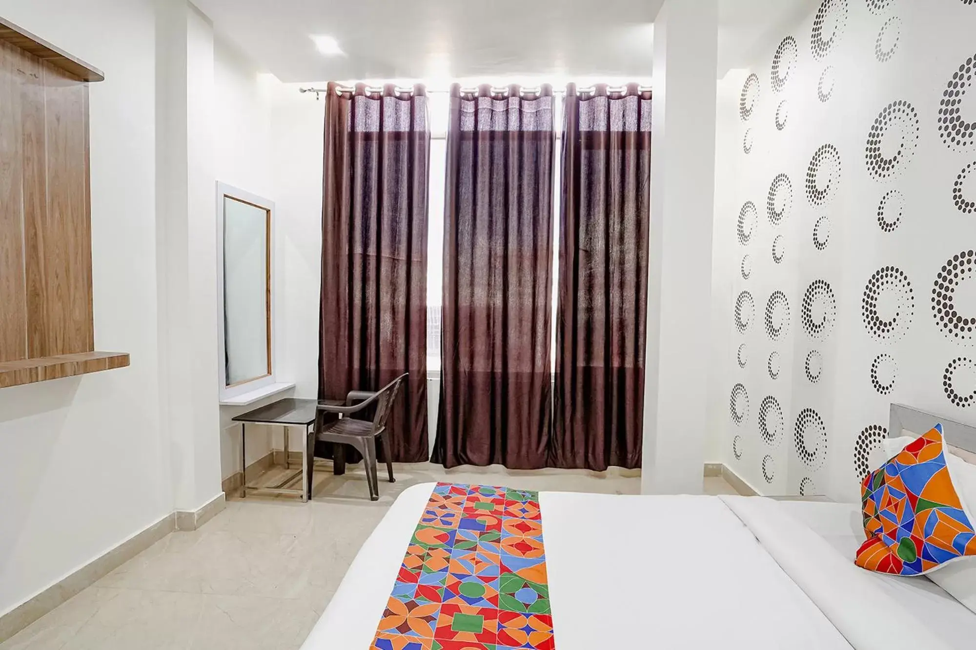 Bed in FabHotel Siddhi Bed in FabHotel Siddhi