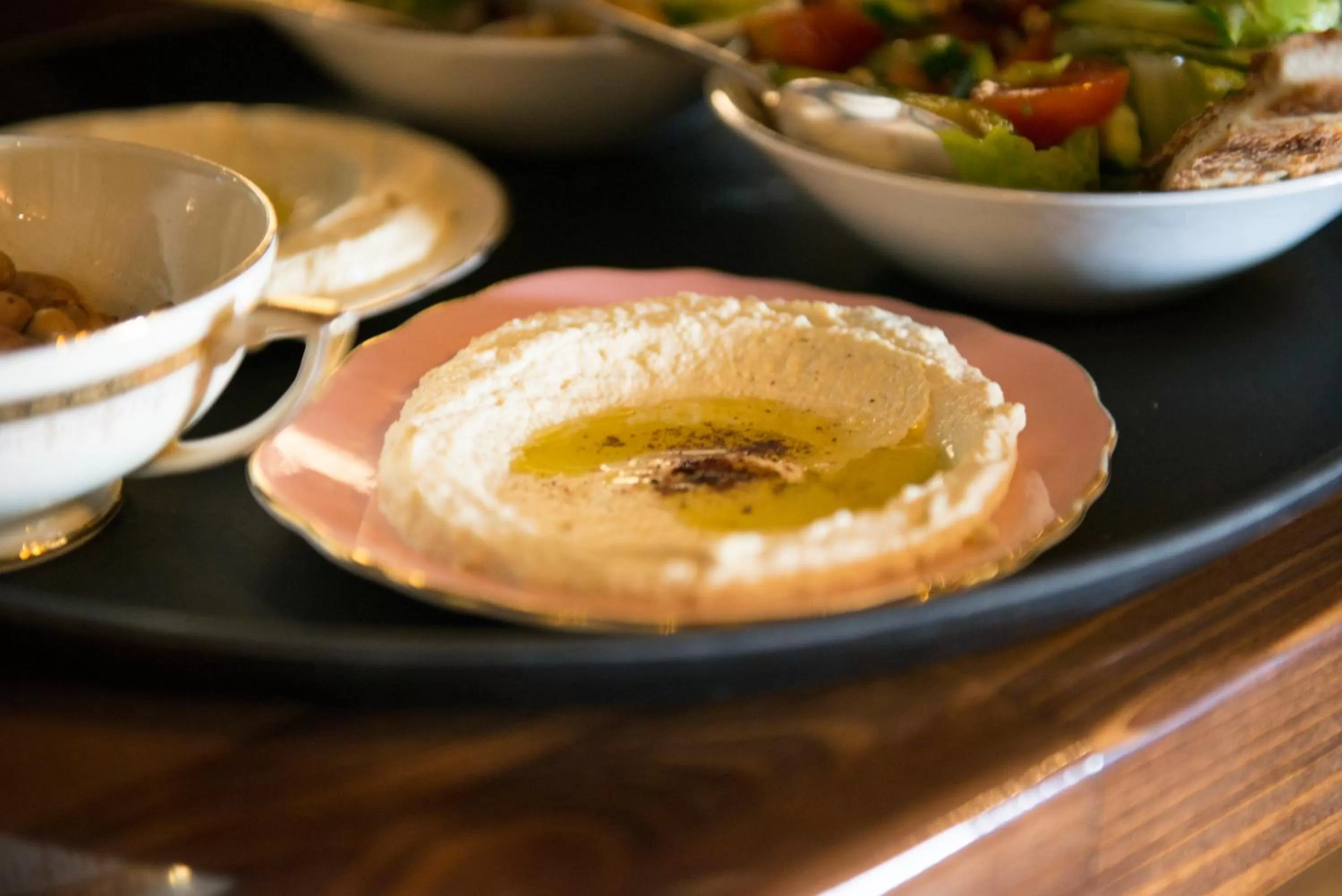 Food close-up in The Walled Off Hotel