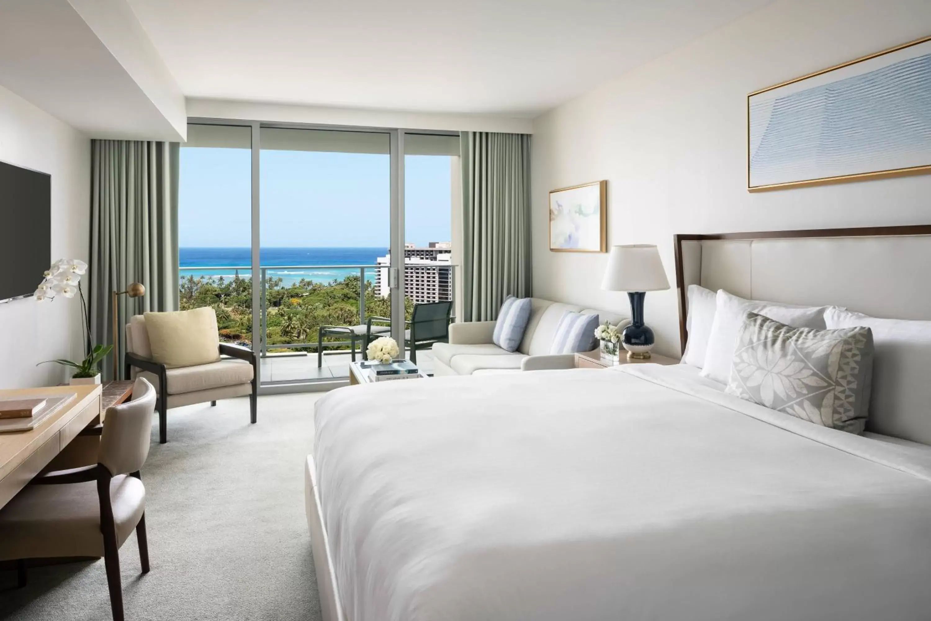 Photo of the whole room in The Ritz-Carlton Residences, Waikiki Beach Hotel