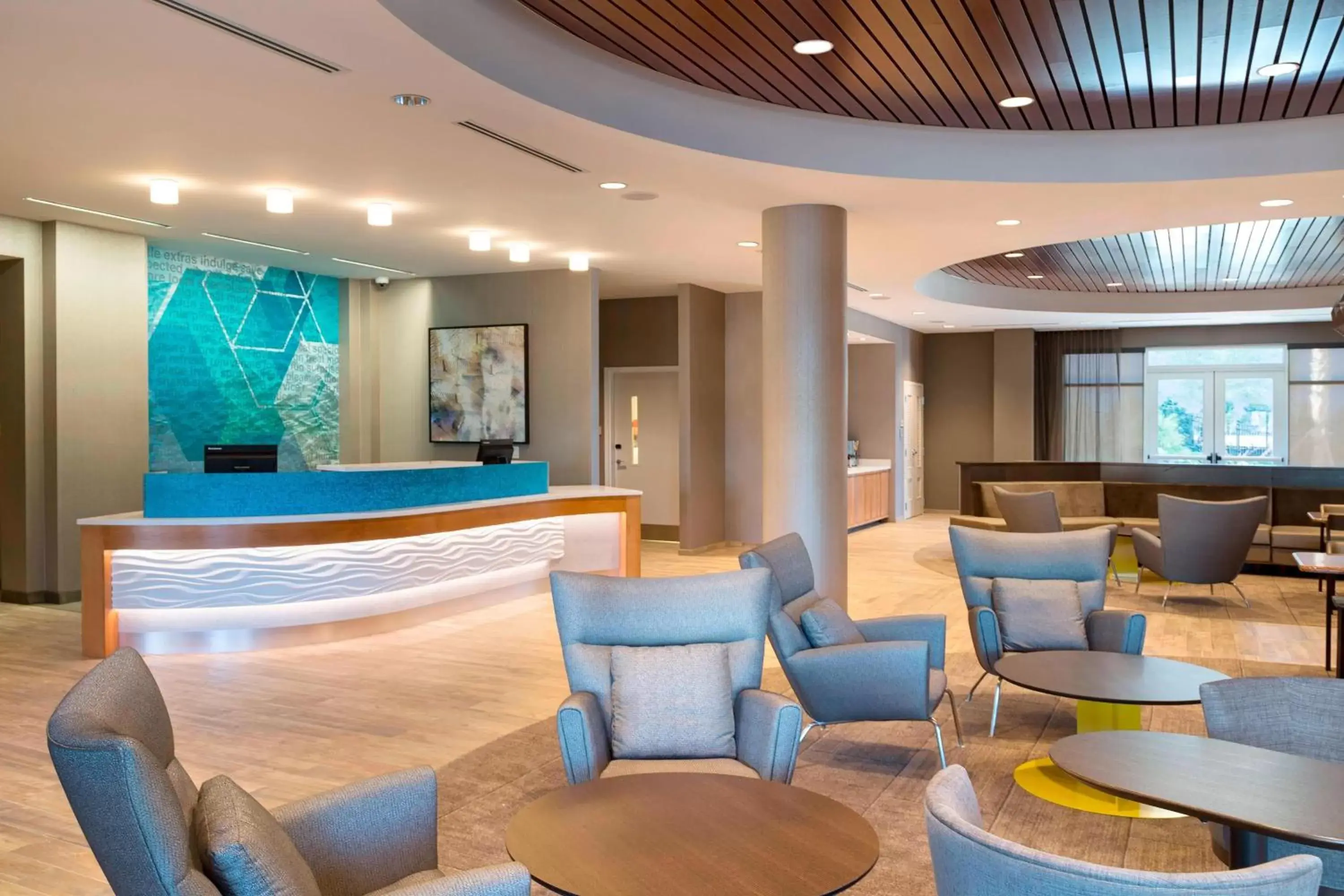 Lobby or reception in SpringHill Suites Orange Beach at The Wharf