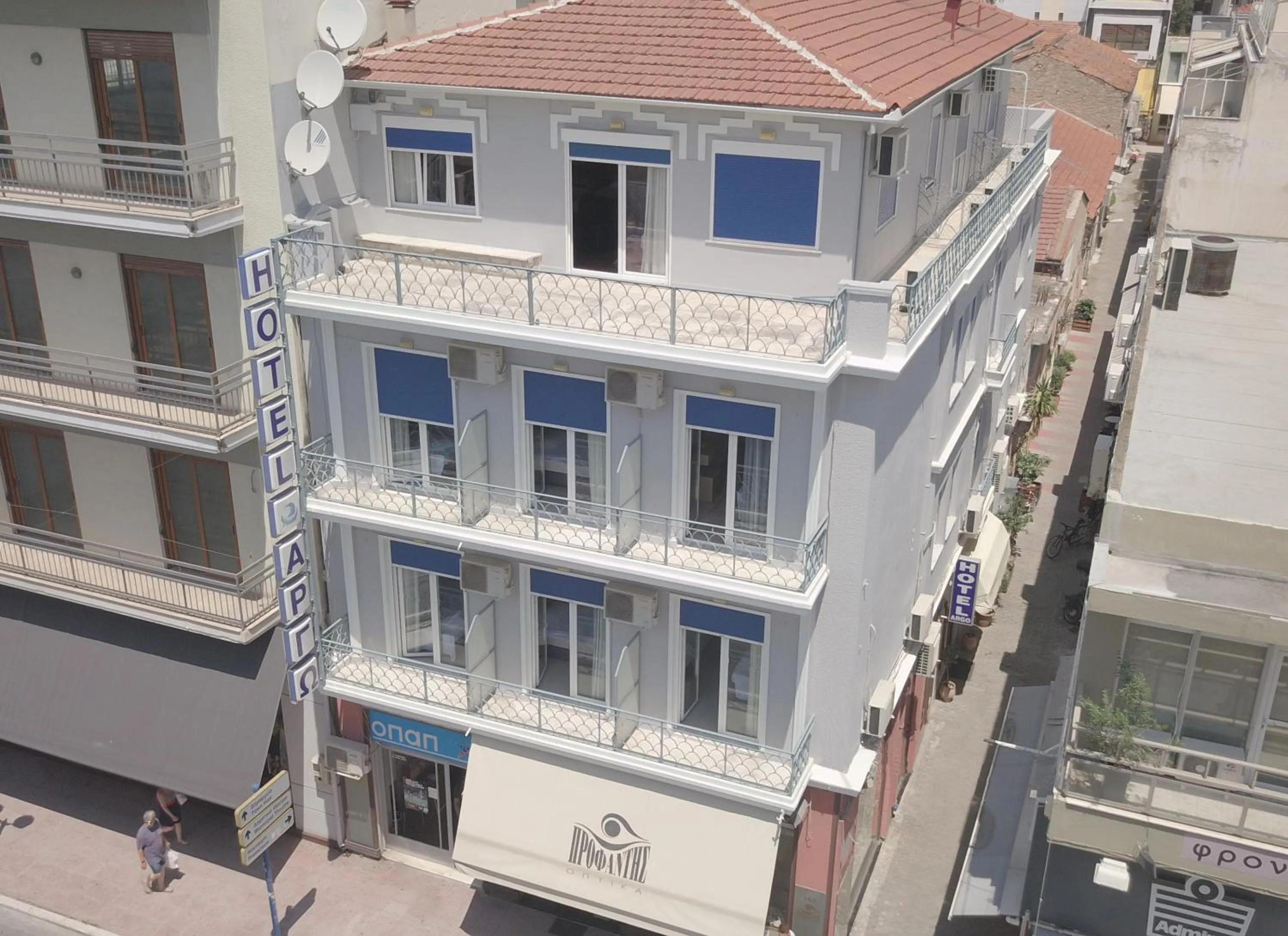 Bird's eye view in Hôtel Argo