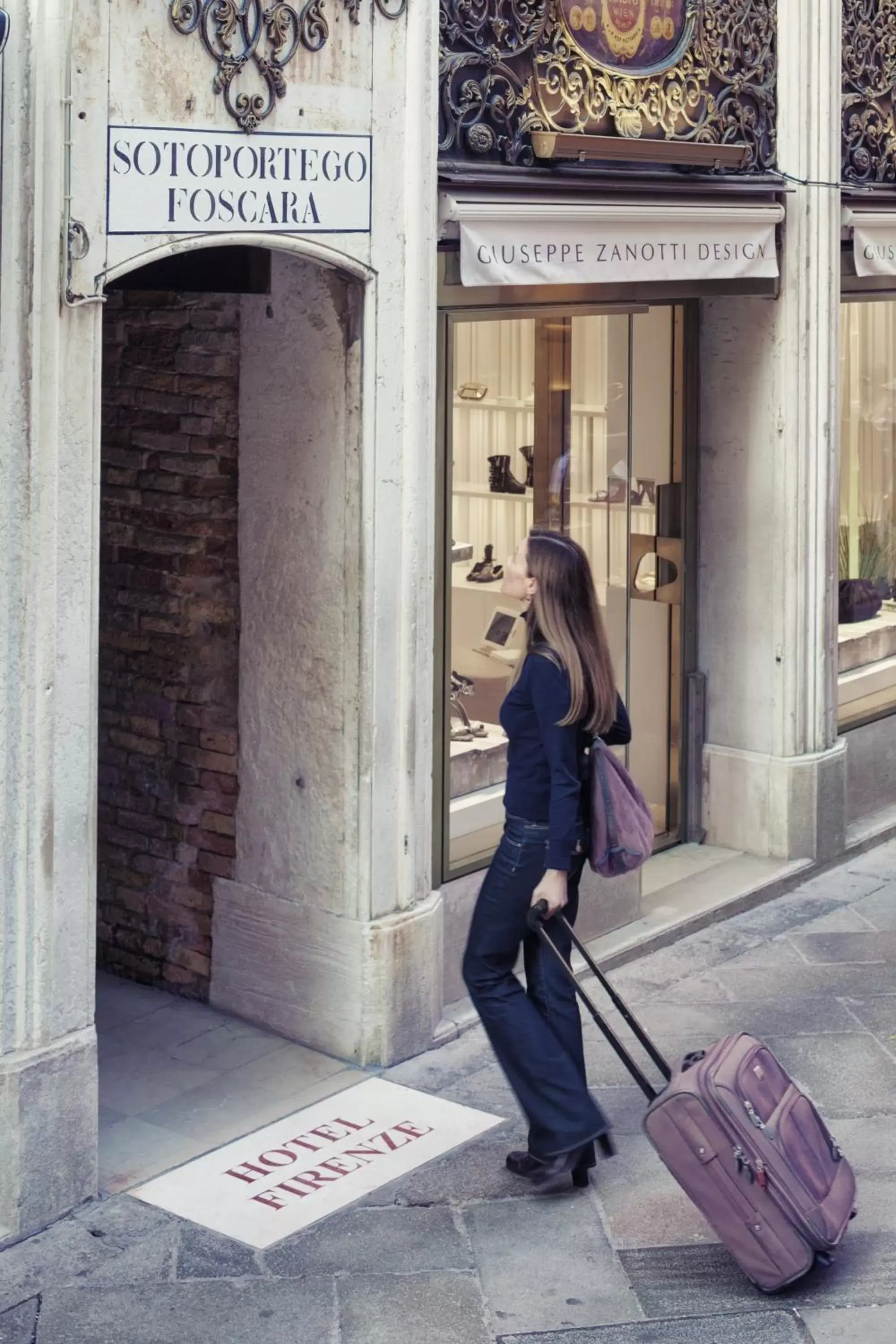 Facade/entrance in Hotel Firenze