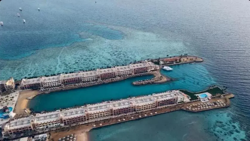 Bird's-eye View in Sunny Days El Palacio Resort & Spa