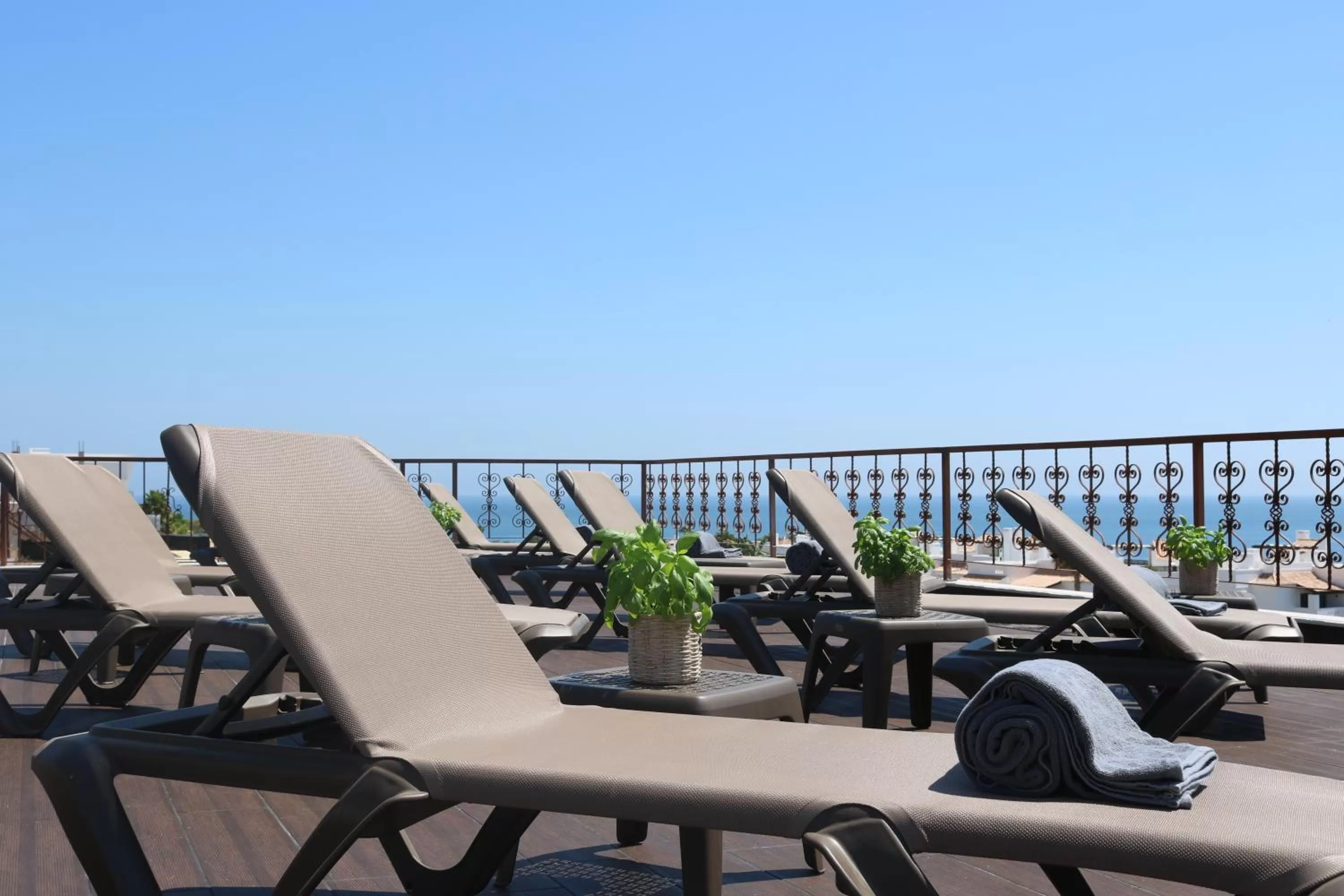 Balcony/Terrace in Lagos Atlantic Hotel