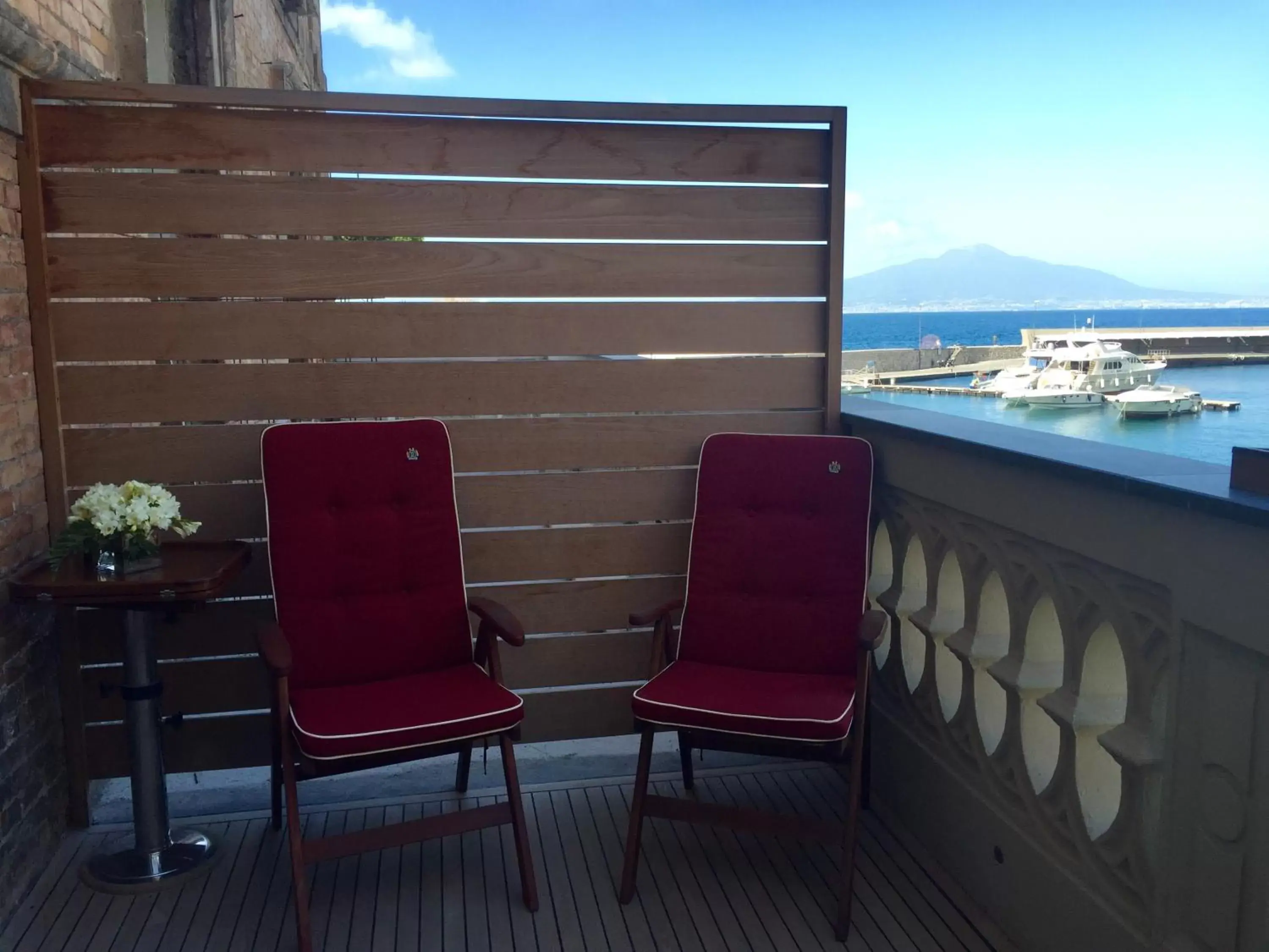 Balcony/Terrace in Yacht Club Capo Cervo Suites B&B