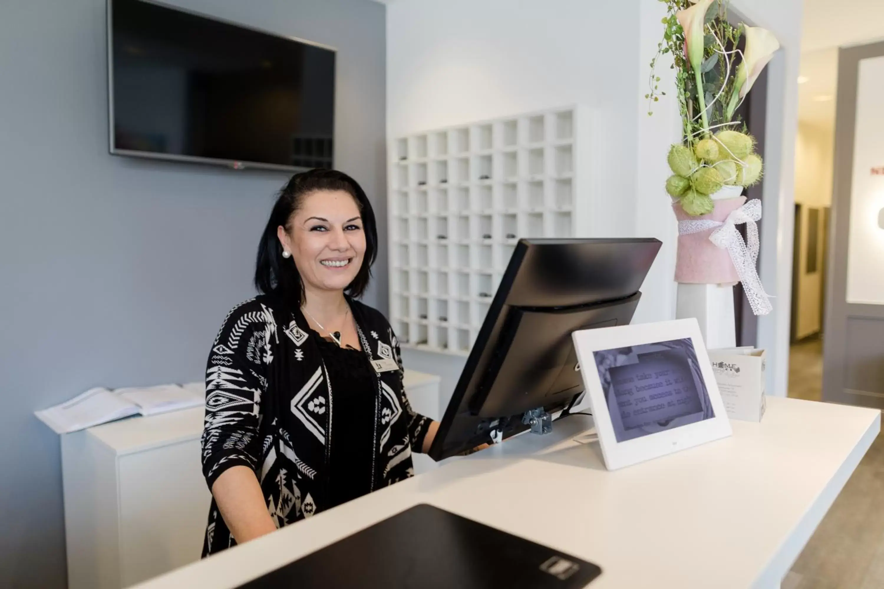 Lobby or reception in Hotel Stadt Tuttlingen