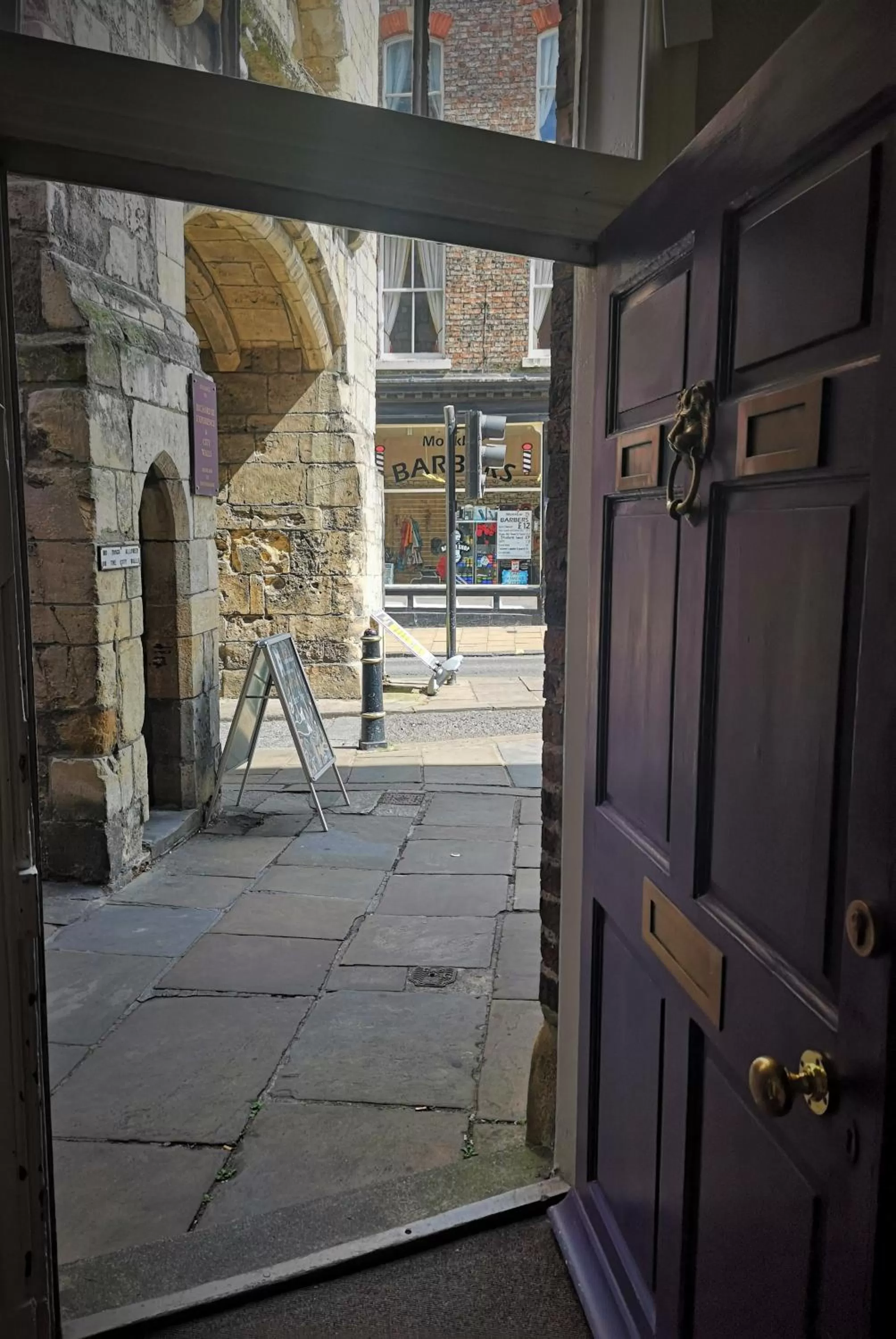 Facade/entrance in Goodramgate Apartments