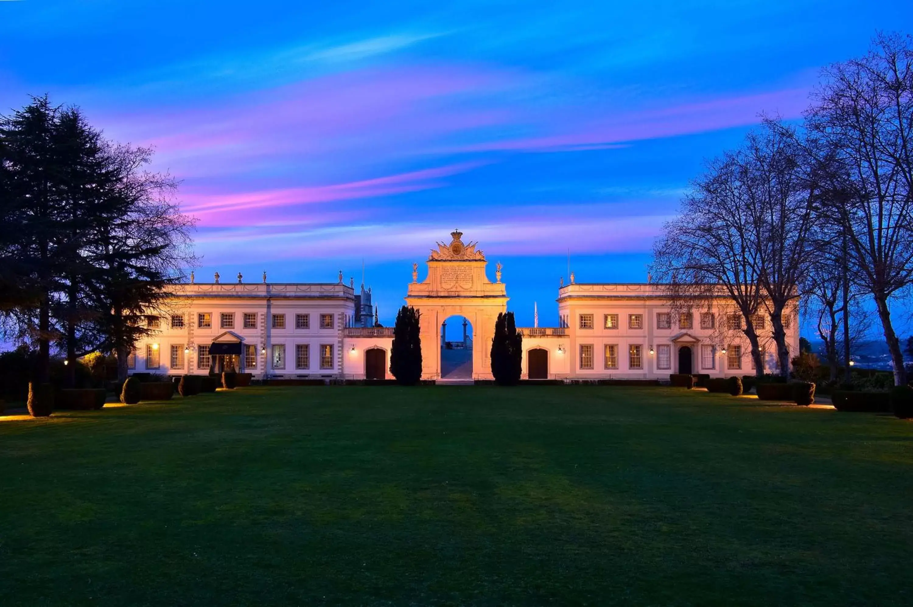 Facade/entrance in Valverde Sintra Palácio de Seteais - The Leading Hotels of the World Facade/entrance in Valverde Sintra Palácio de Seteais - The Leading Hotels of the World