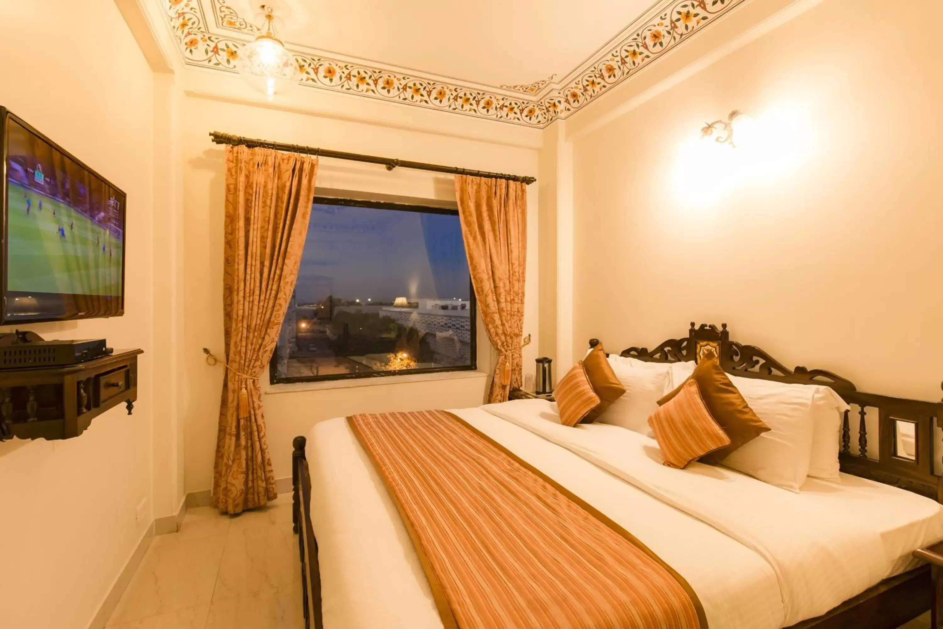 Bed in Umaid Residency - A Regal Heritage Home