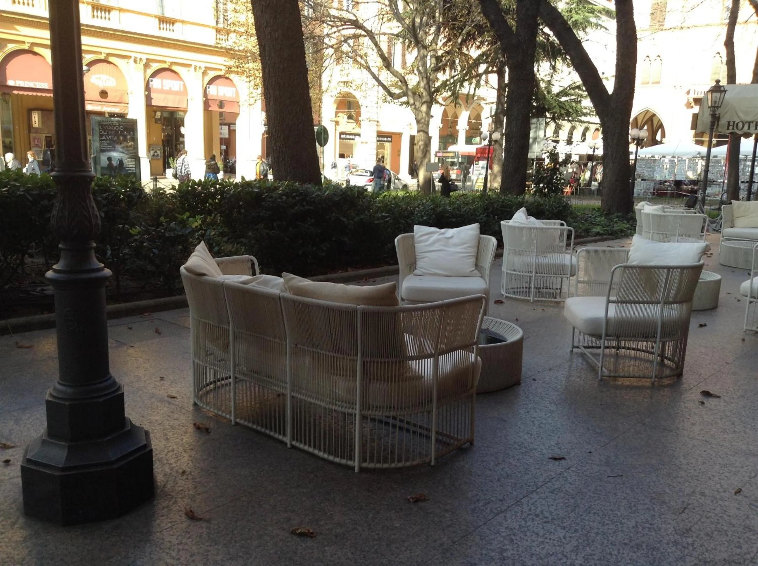 Balcony/Terrace in Zanhotel Tre Vecchi