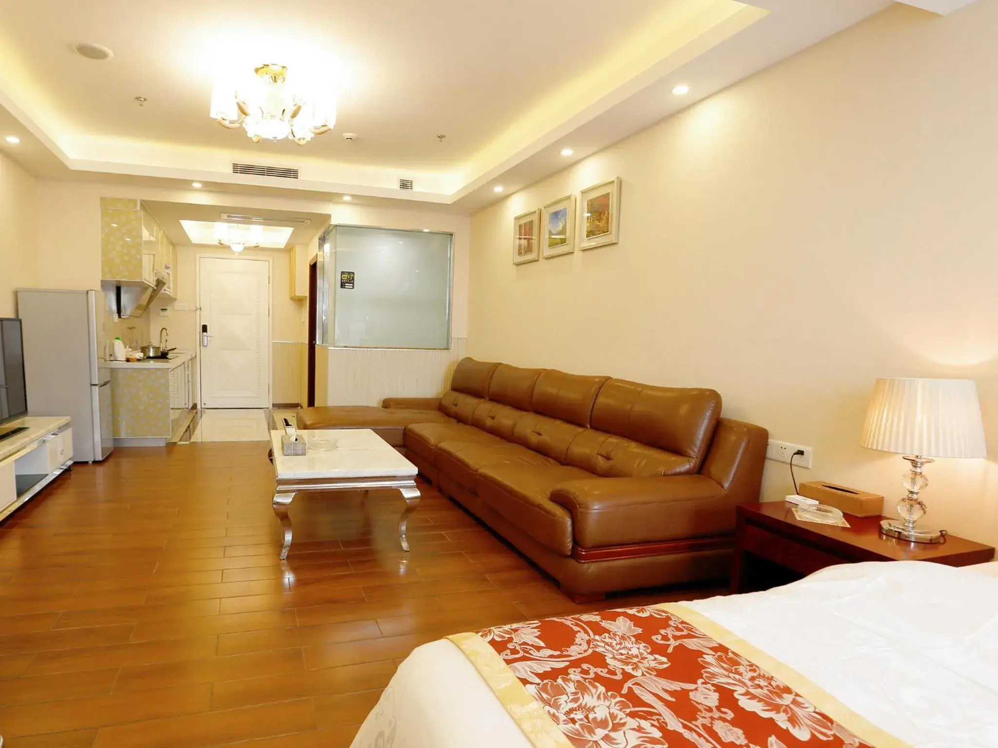 Photo of the whole room, Seating Area in Guangzhou Pengman Apartment Zhengjia Huanshi Branch