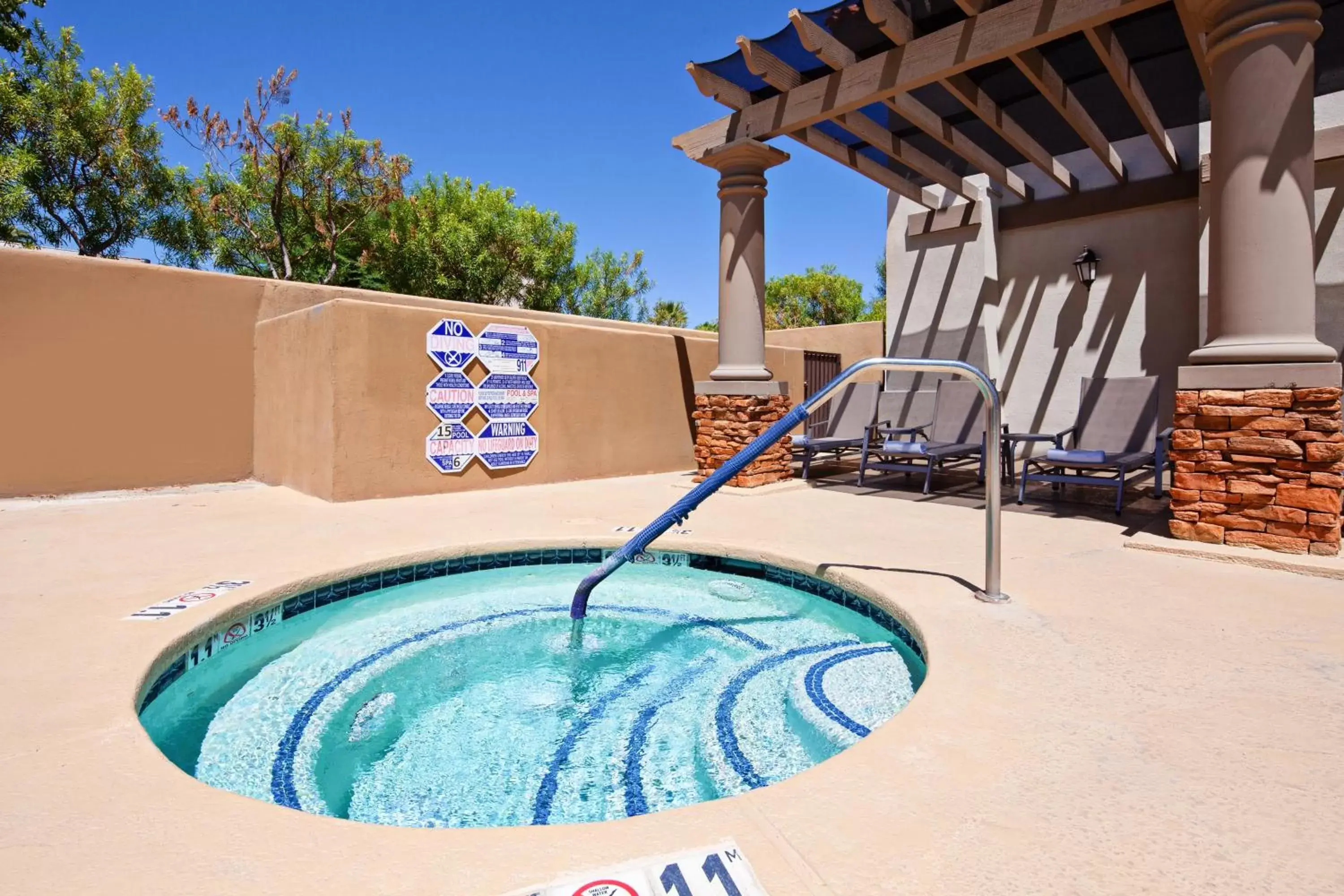Swimming Pool in Holiday Inn Express & Suites Rancho Mirage - Palm Spgs Area, an IHG Hotel