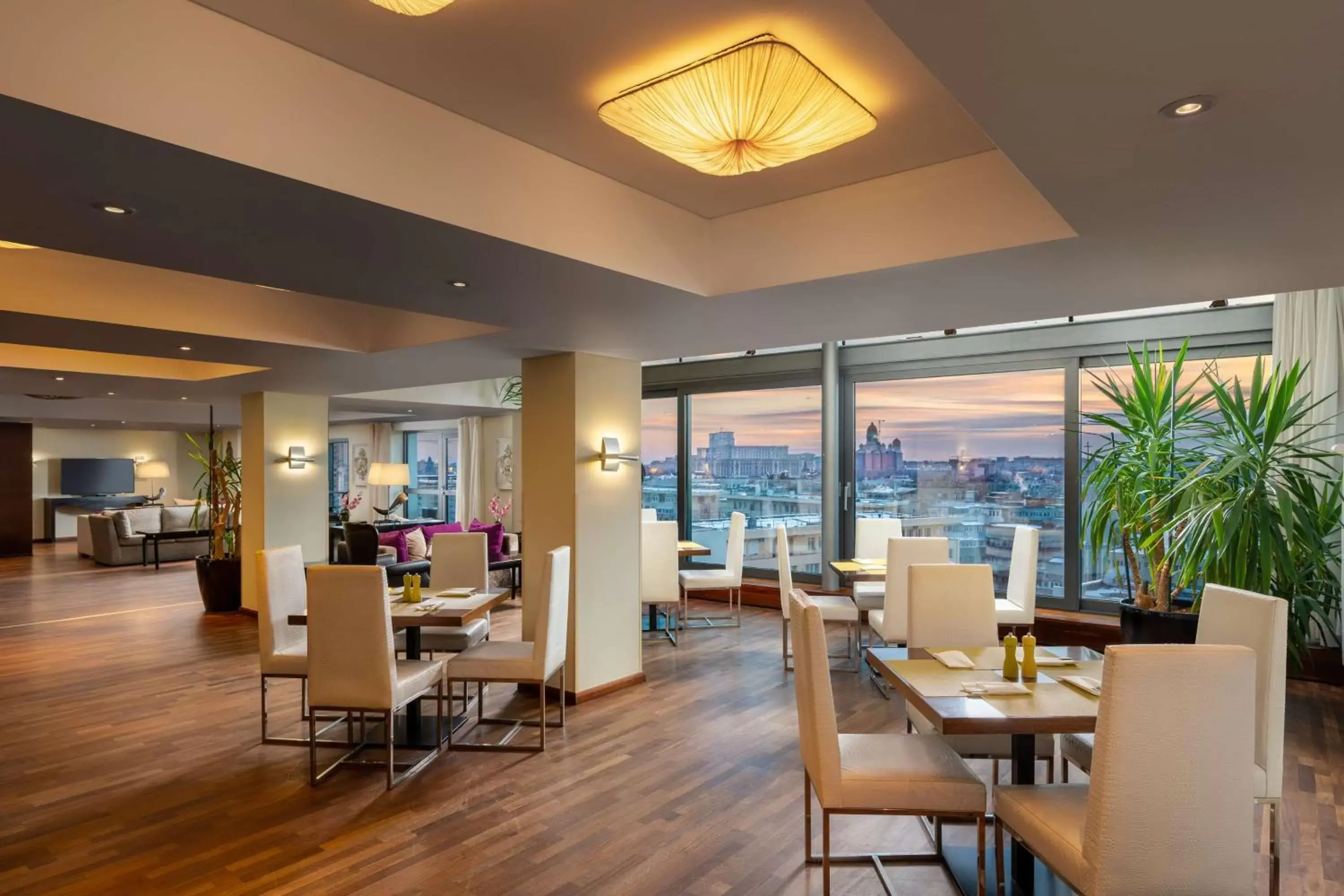 Lounge or bar, Restaurant/Places to Eat in Radisson Blu Hotel Bucharest