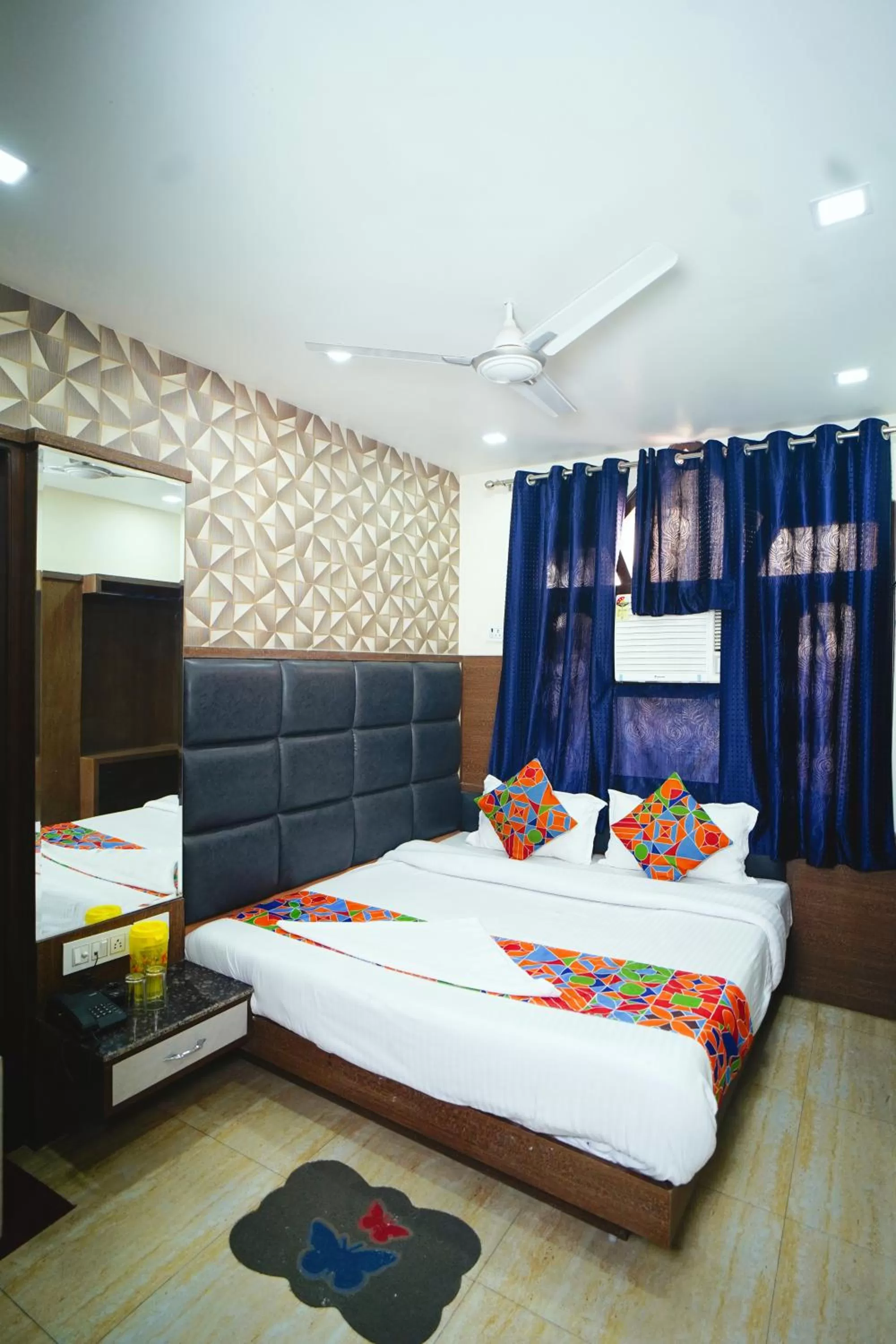 Bed in Hotel Delhi Darshan Deluxe-By RSL Hospitality