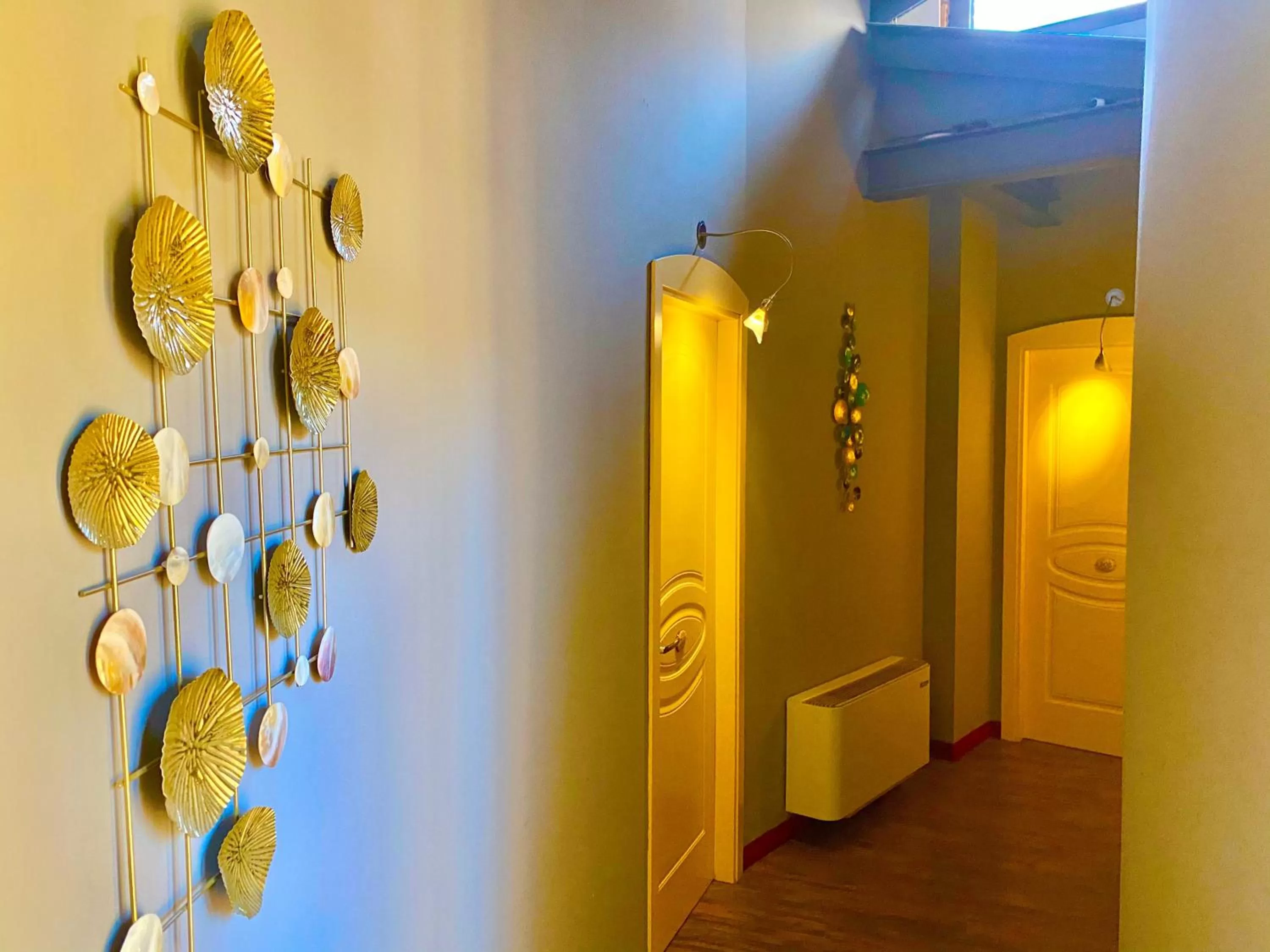 Decorative detail in Hotel Il Guercino