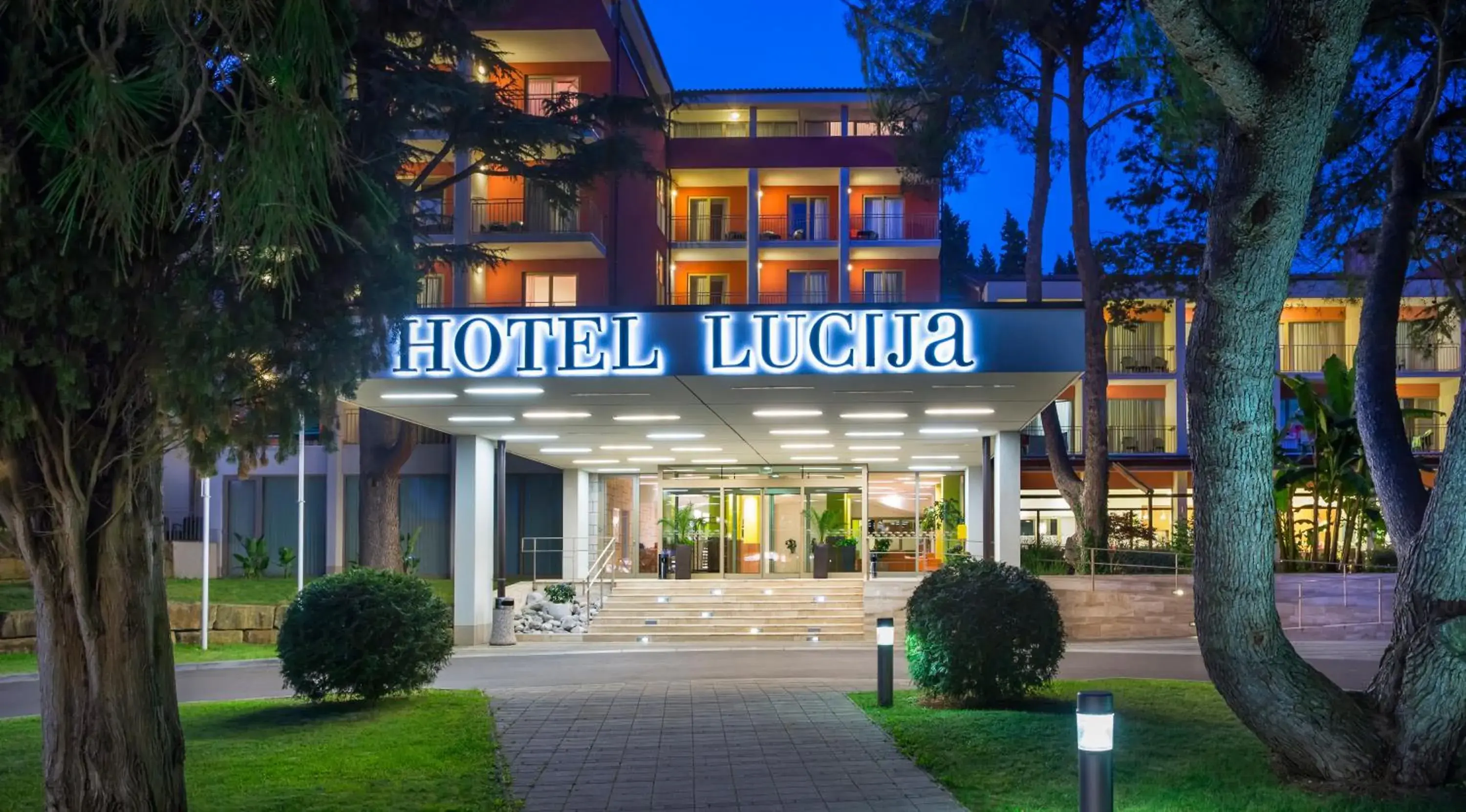 Property building in Remisens Hotel LUCIJA Property building in Remisens Hotel LUCIJA