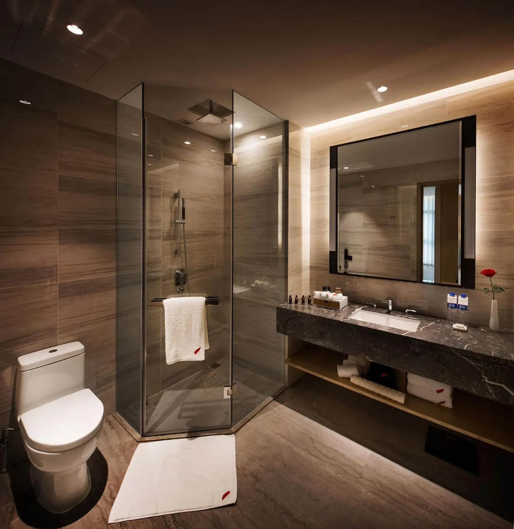 Shower, Bathroom in Swisstouches Guangzhou Hotel Residences