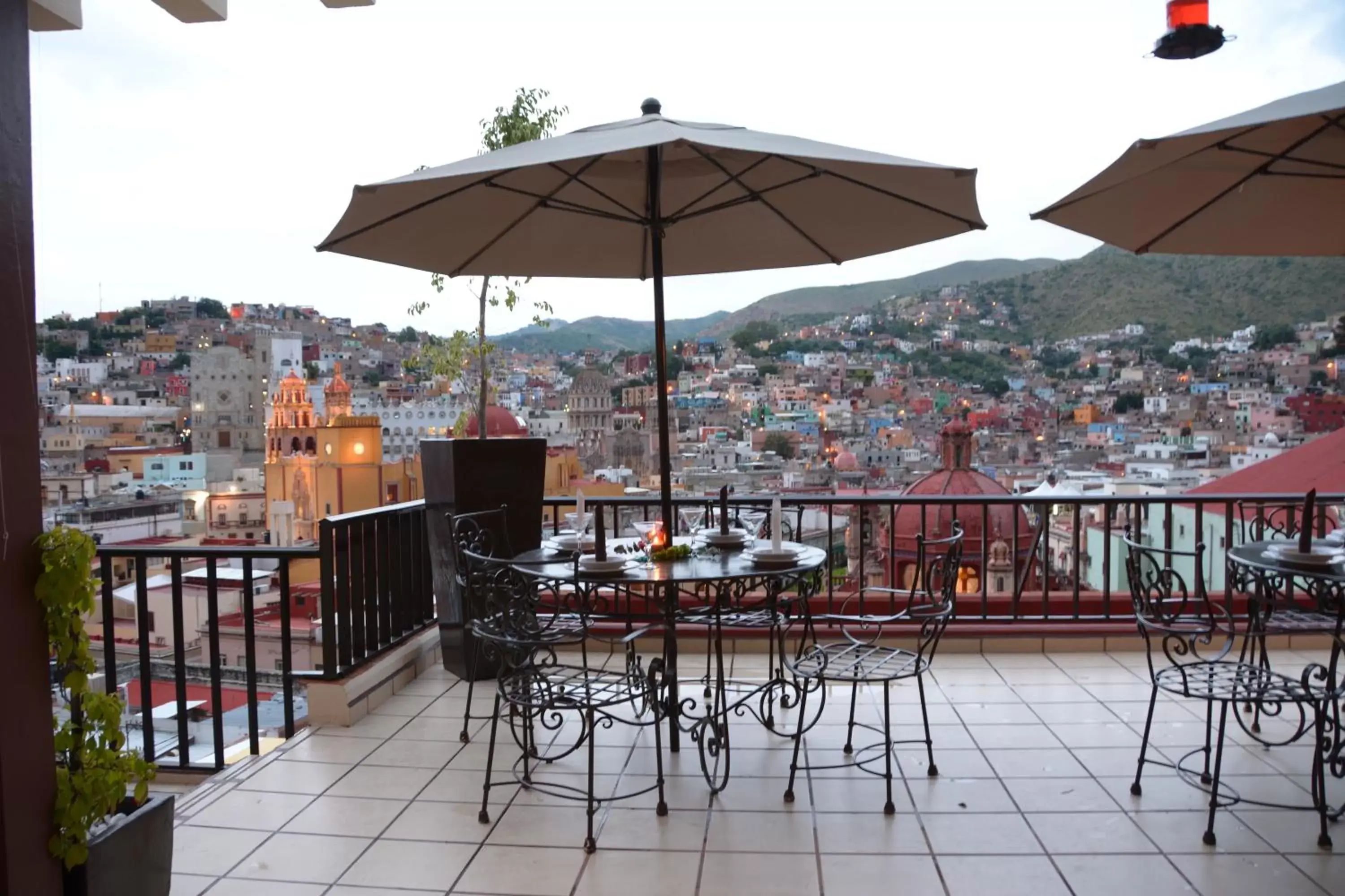 Patio in Hotel Chocolate Tradicional