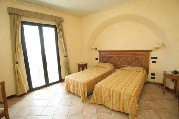 Bed in Hotel Belvedere