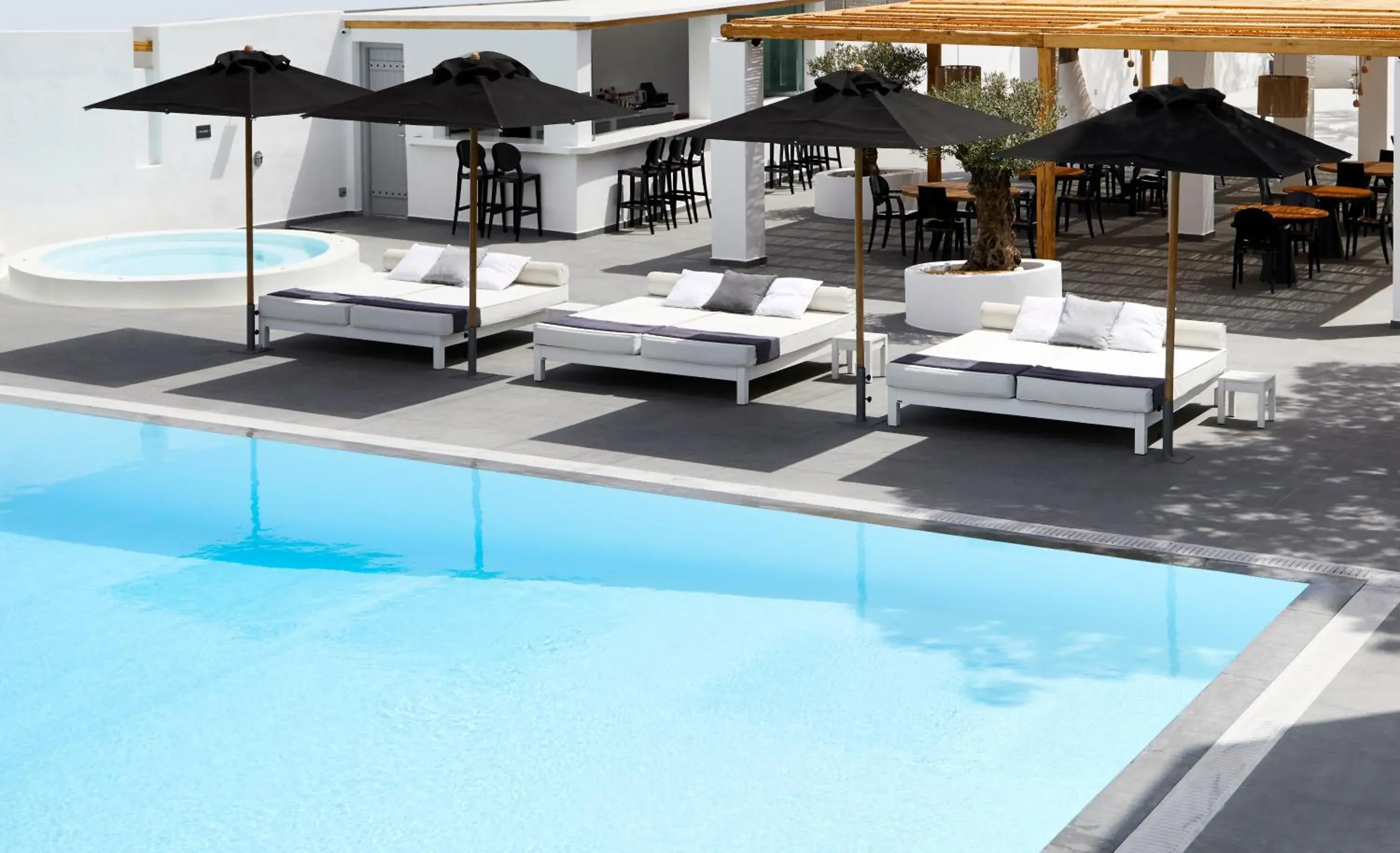 Pool view in Kalisti Hotel & Suites Pool view in Kalisti Hotel & Suites