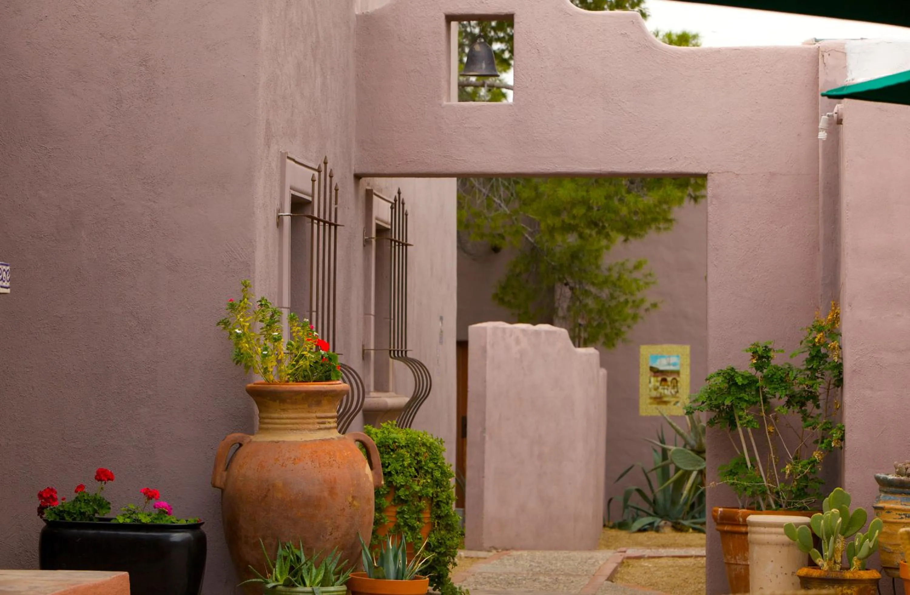 Patio in Lodge On The Desert