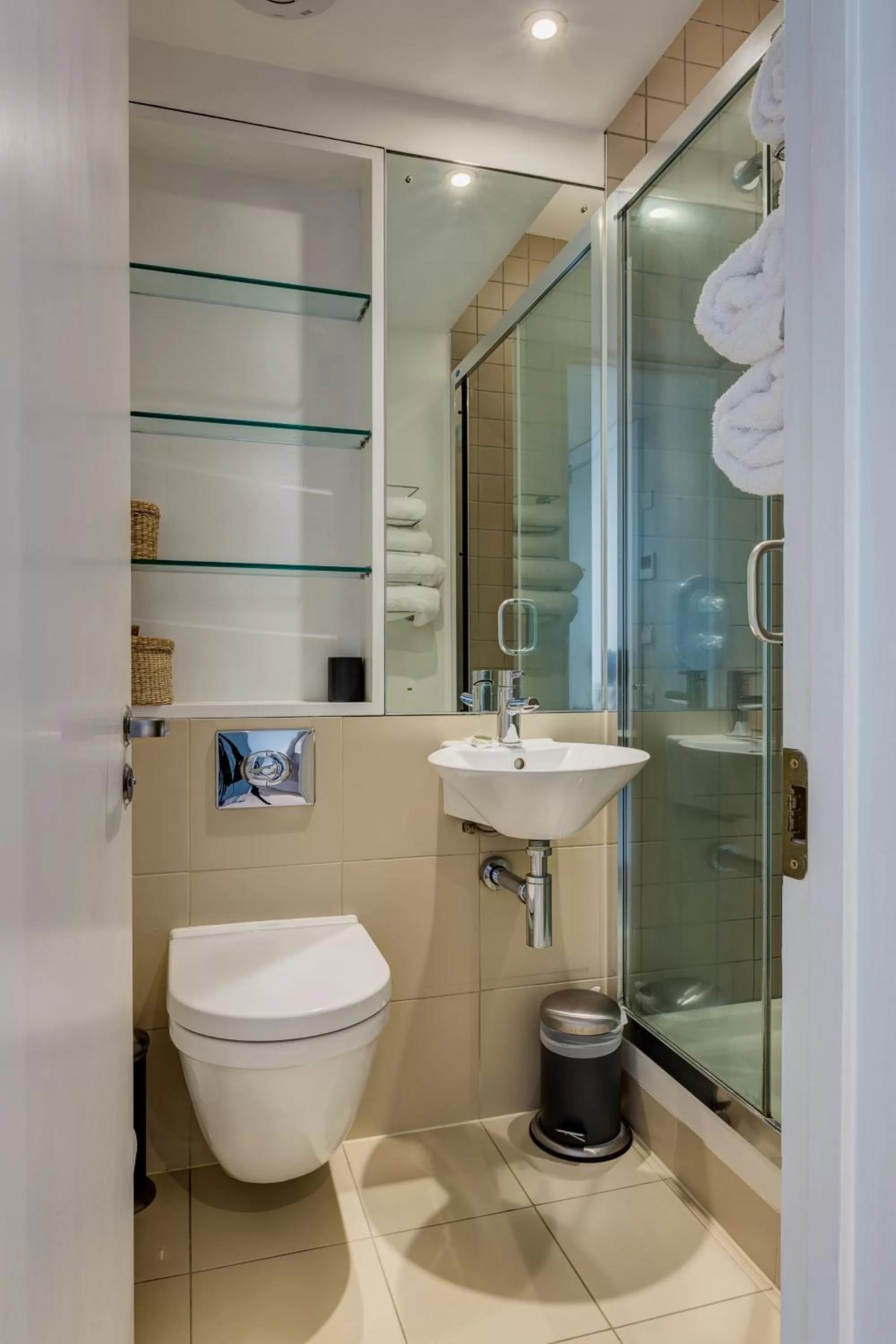 Bathroom in Hotel 55