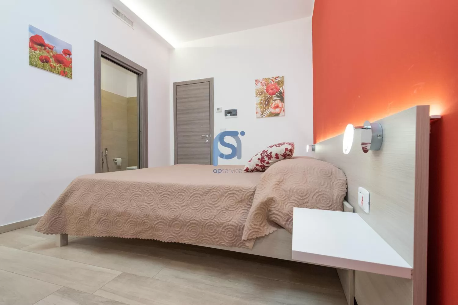 Bedroom, Bed in B&B Panorama - Self Check in