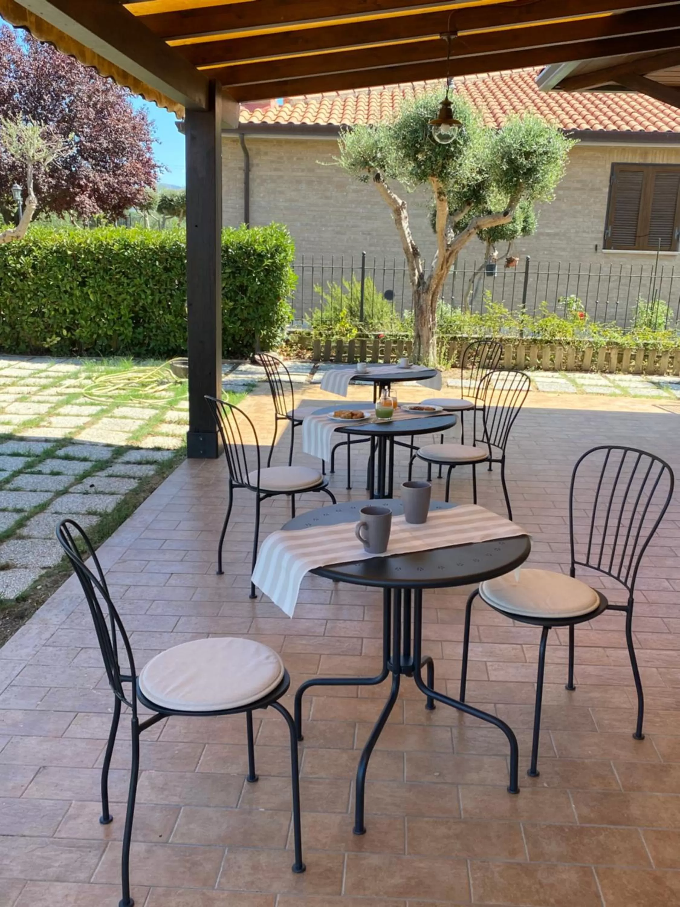 Patio in BELLA ASSISI B & B