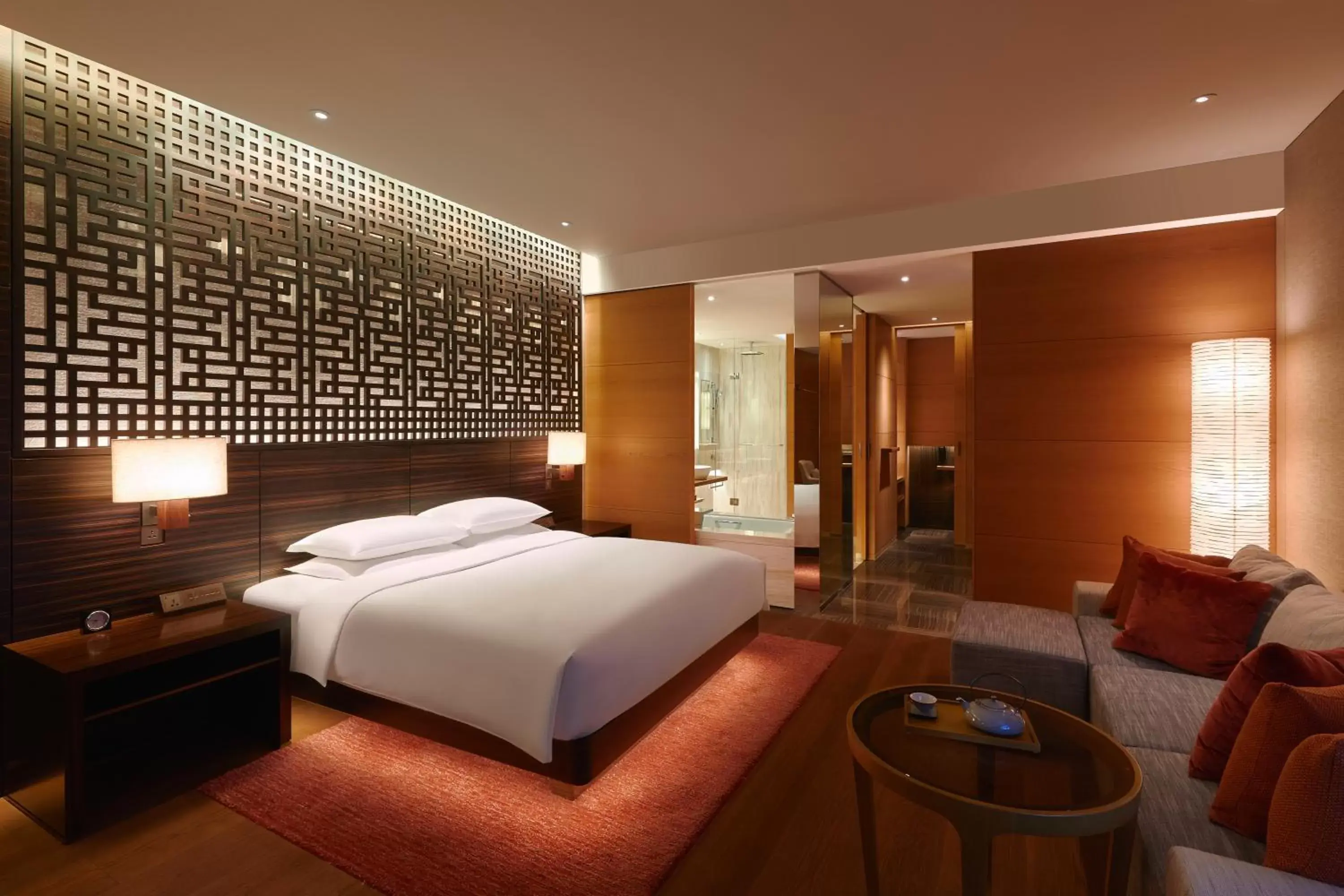 Bedroom in Park Hyatt Guangzhou - Free Shuttle Bus To Canton Fair Complex During Canton Fair Period