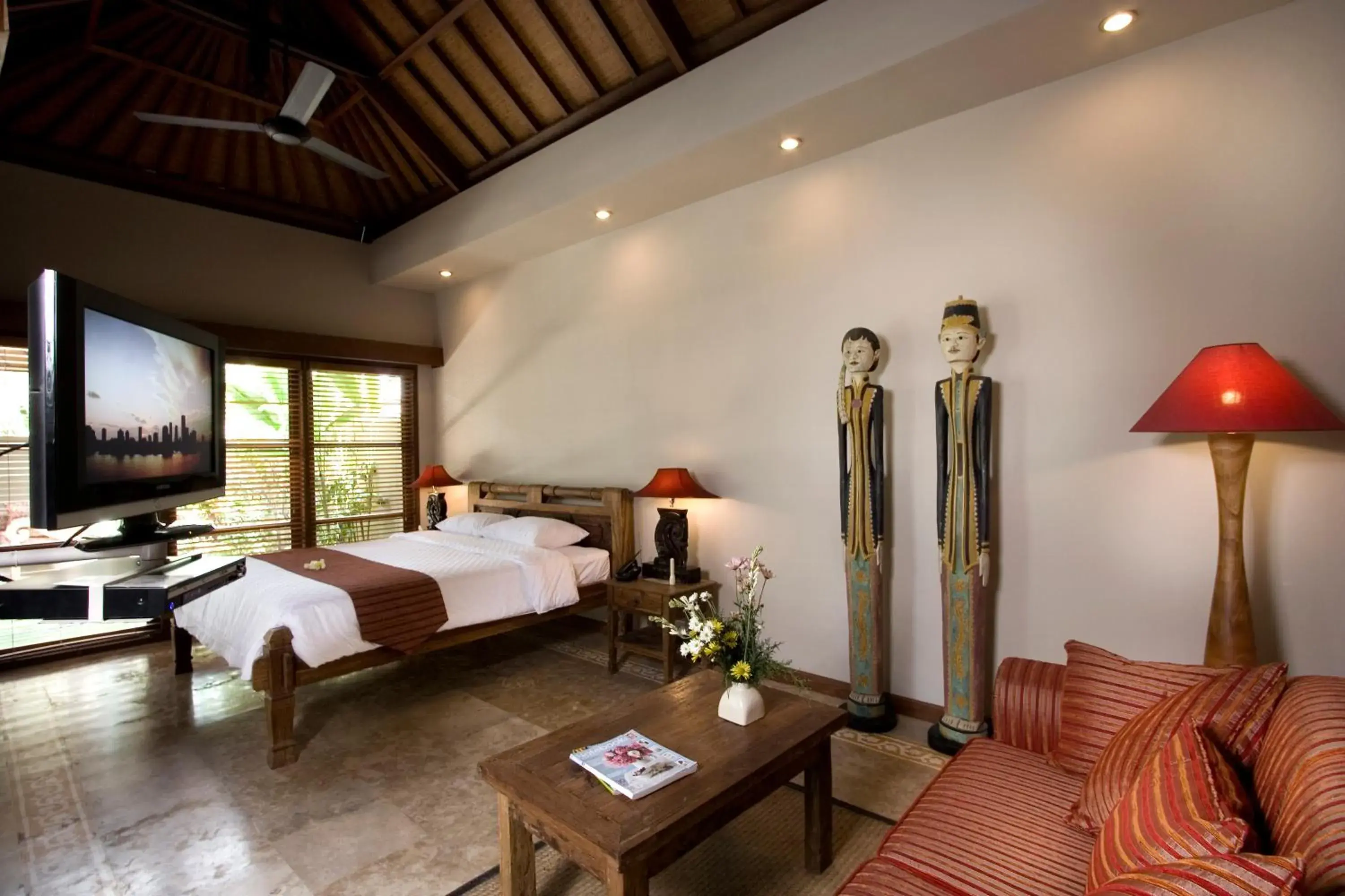 Bedroom in Ajanta Villas