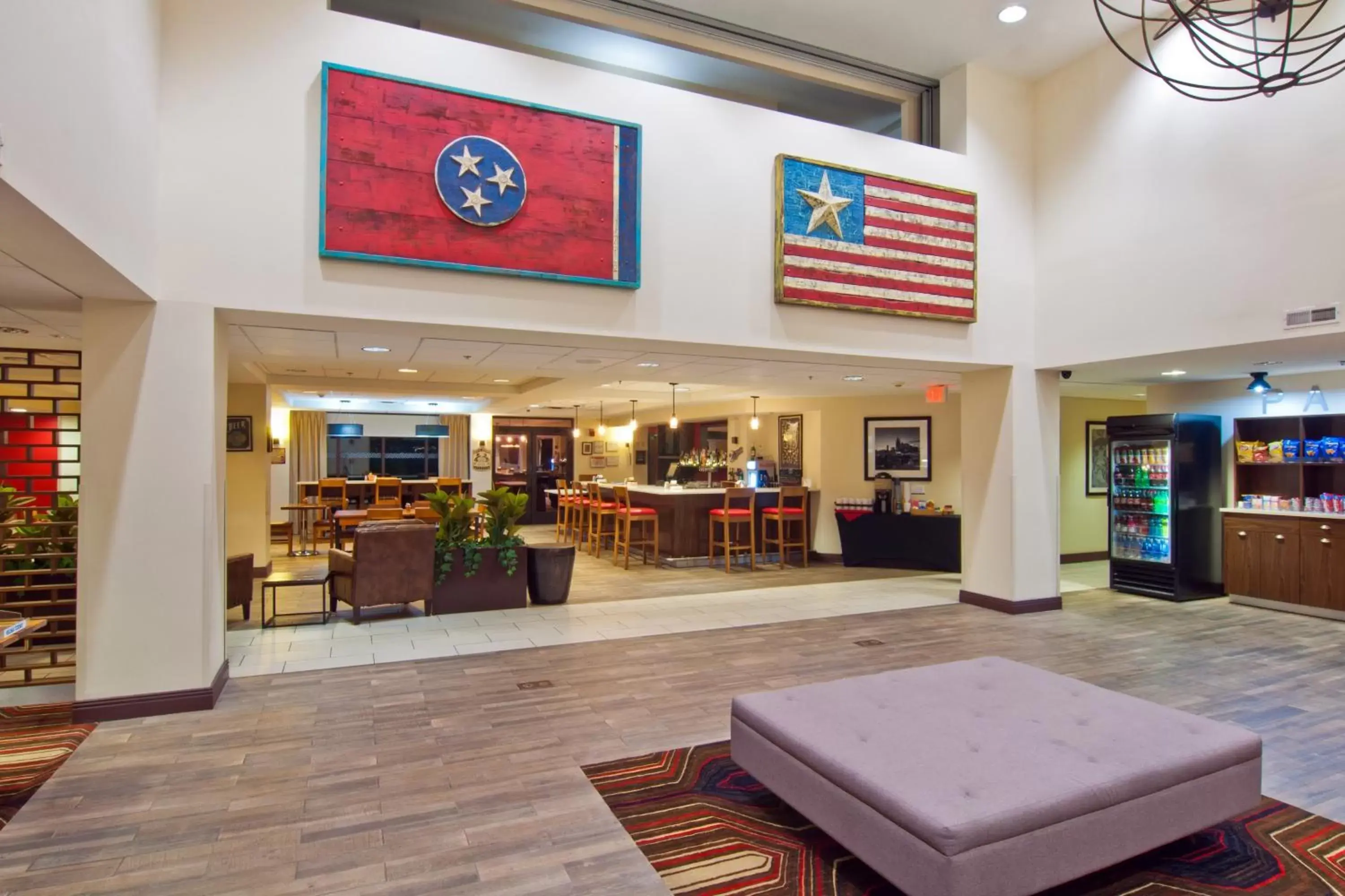 Lobby or reception, Restaurant/Places to Eat in Four Points by Sheraton Nashville Airport