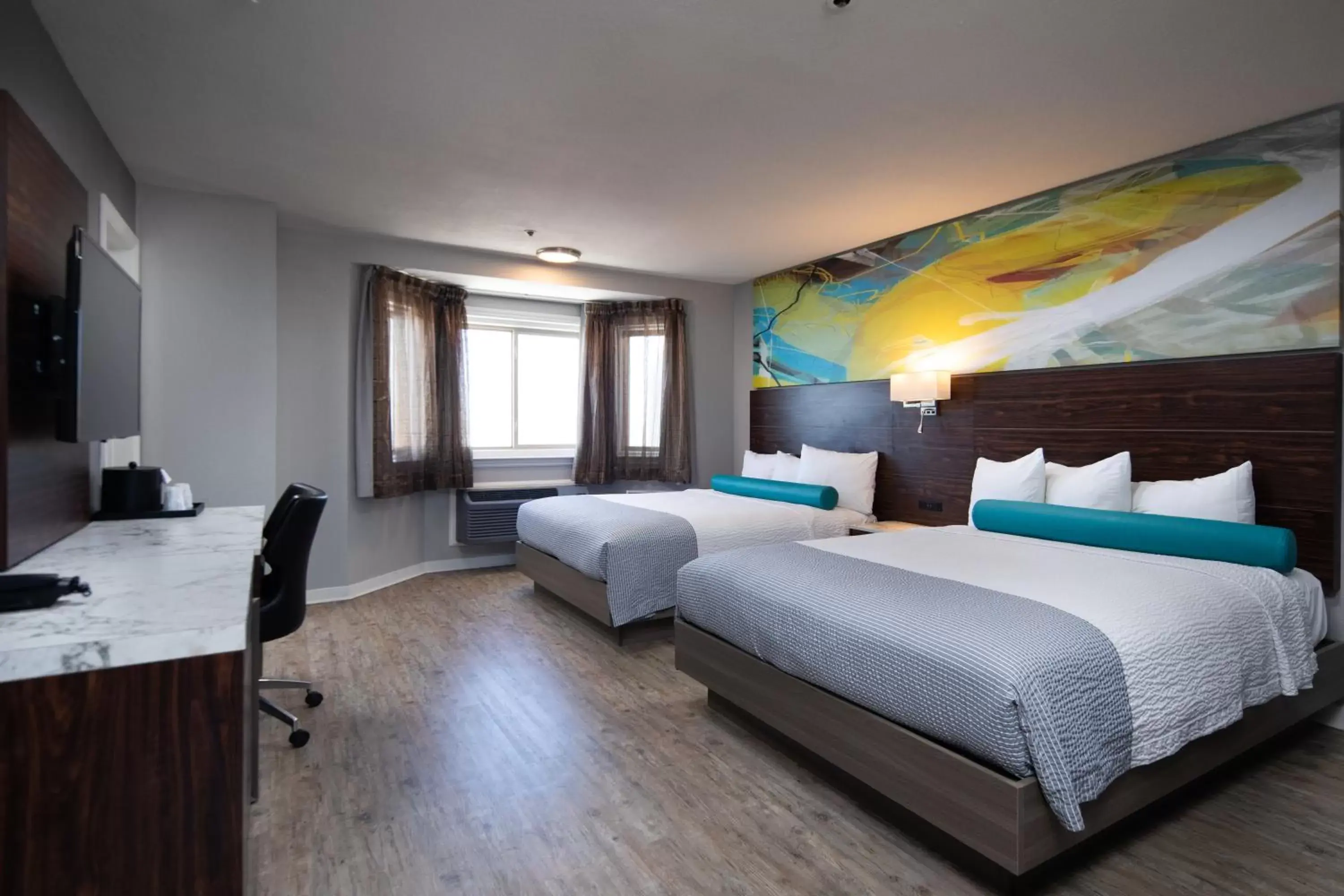 Queen Room with Two Queen Beds in Inn at Rockaway San Francisco Pacifica Queen Room with Two Queen Beds in Inn at Rockaway San Francisco Pacifica