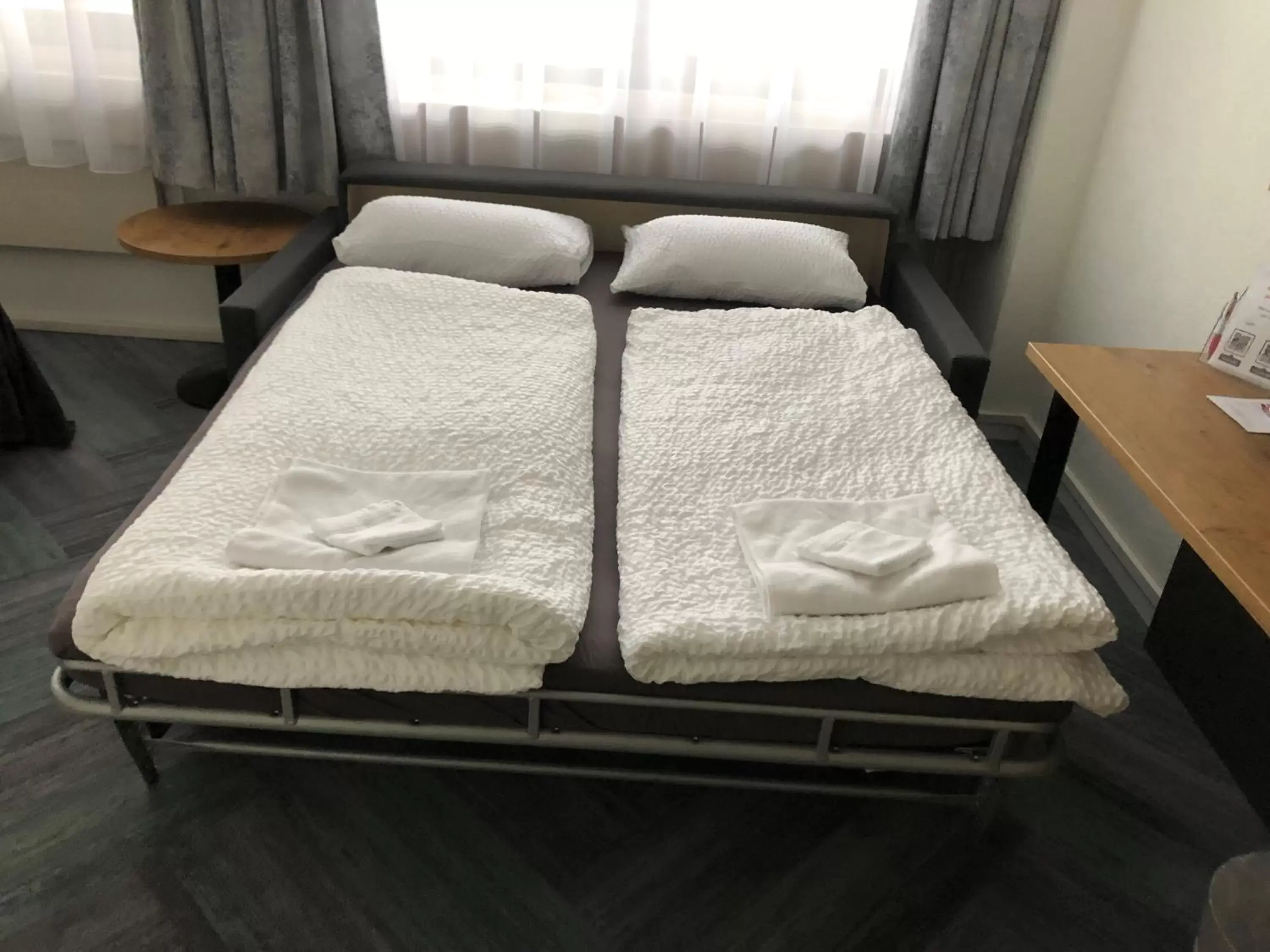 Bed in Budget Motel