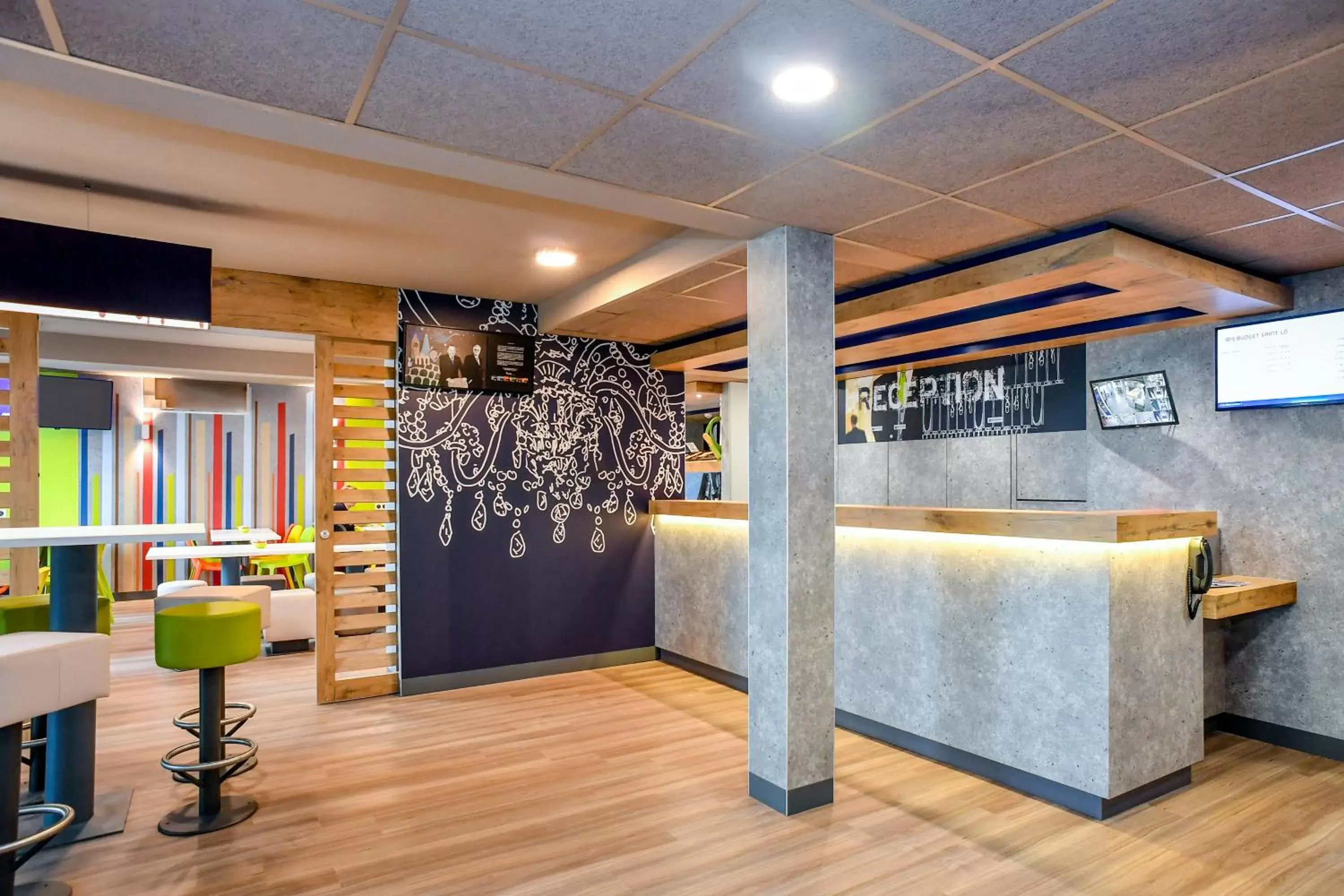Lobby or reception, Lobby/Reception in ibis budget Coutances