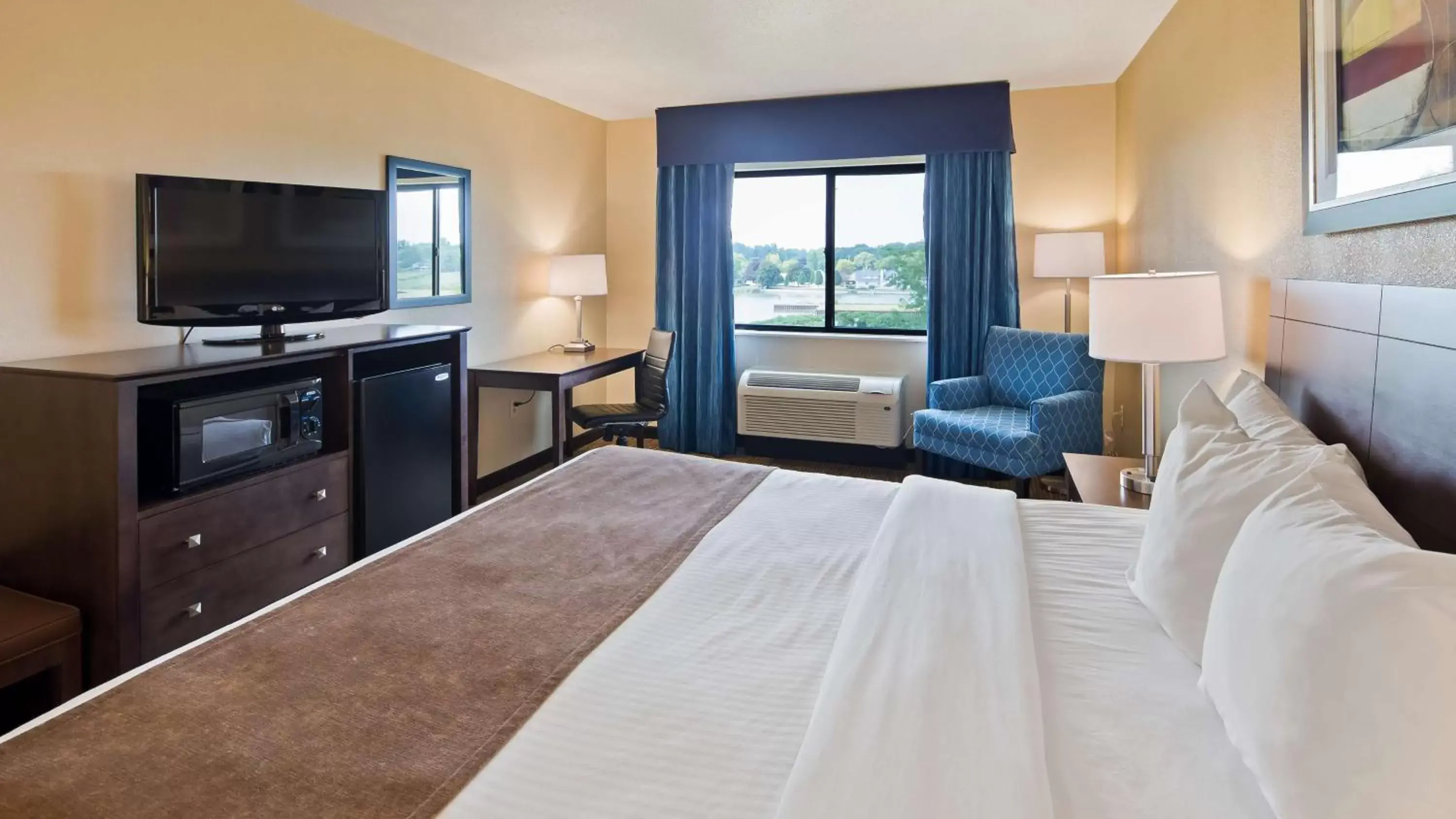 Photo of the whole room, Bed in Best Western Port Huron Blue Water Bridge