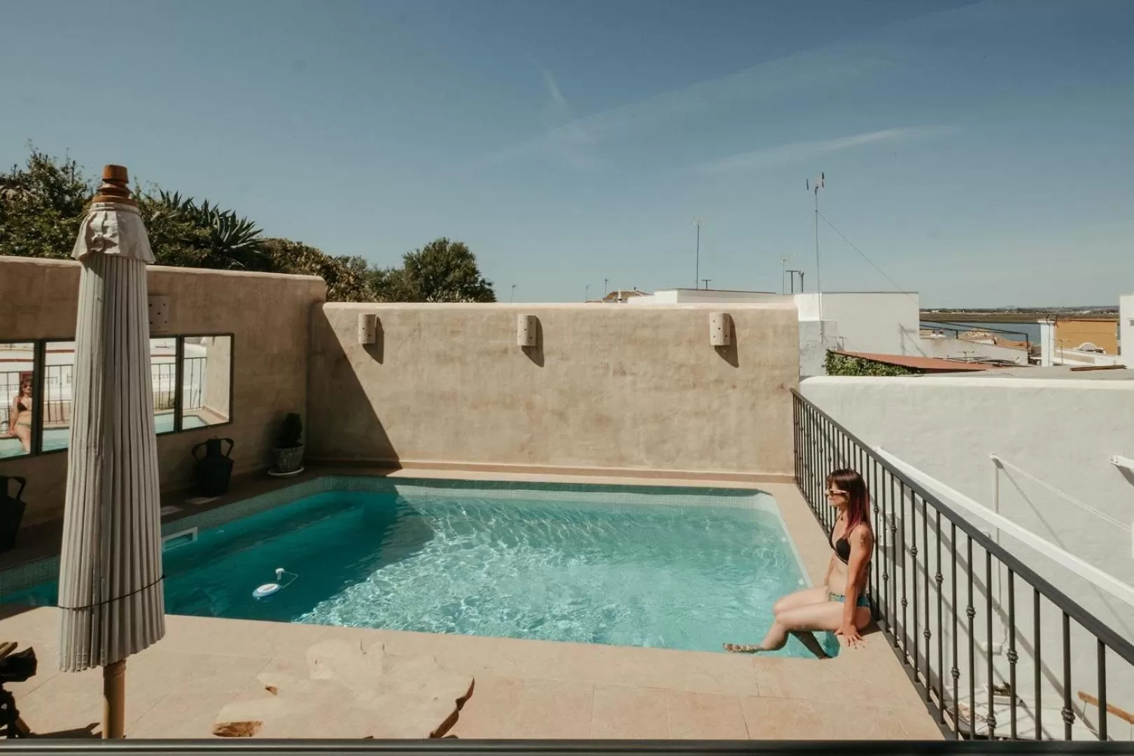 Pool view, Swimming Pool in Casa Victoire Ayamonte