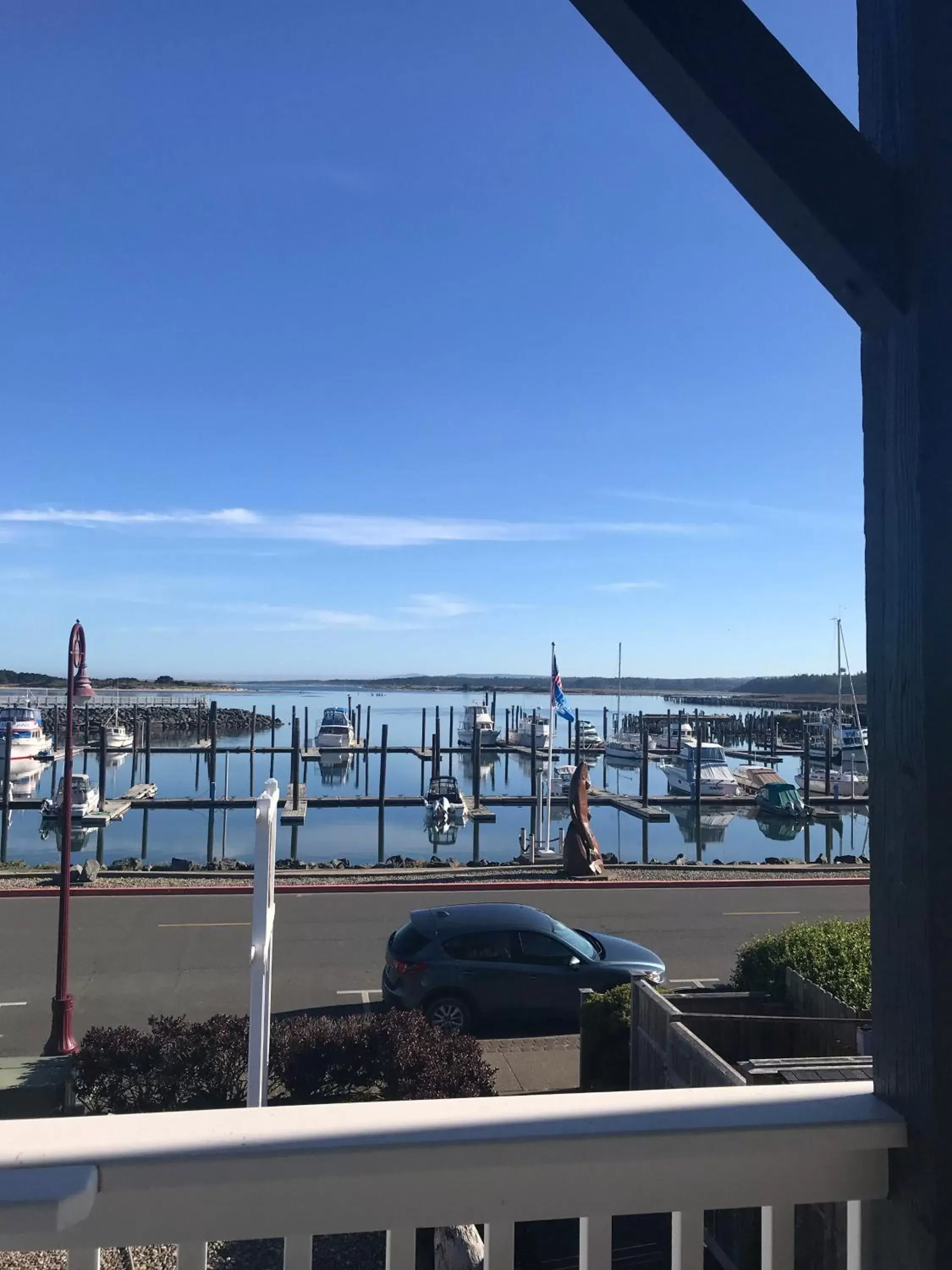 Balcony/Terrace in Bandon Marina Inn